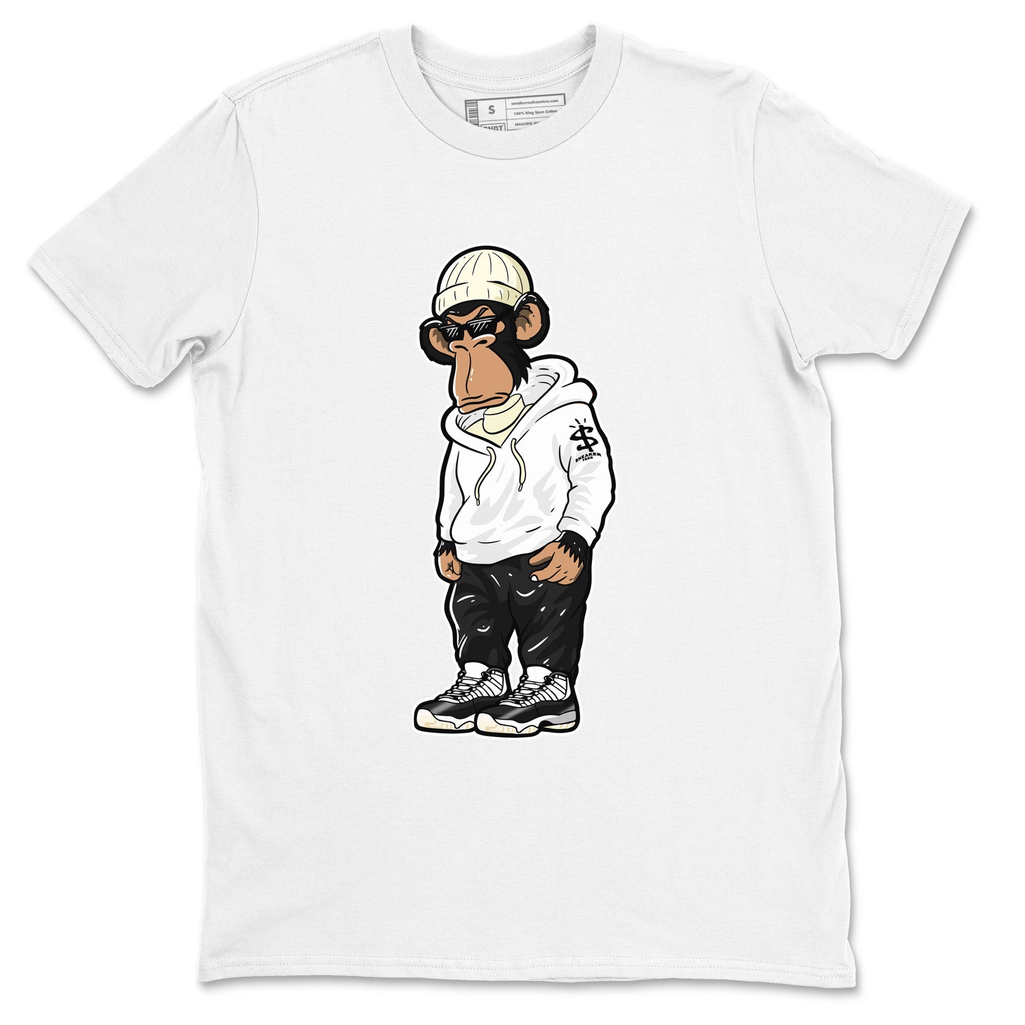snkmatch Monkey snkmatch Tees - Air Jordan 11 Gratitude