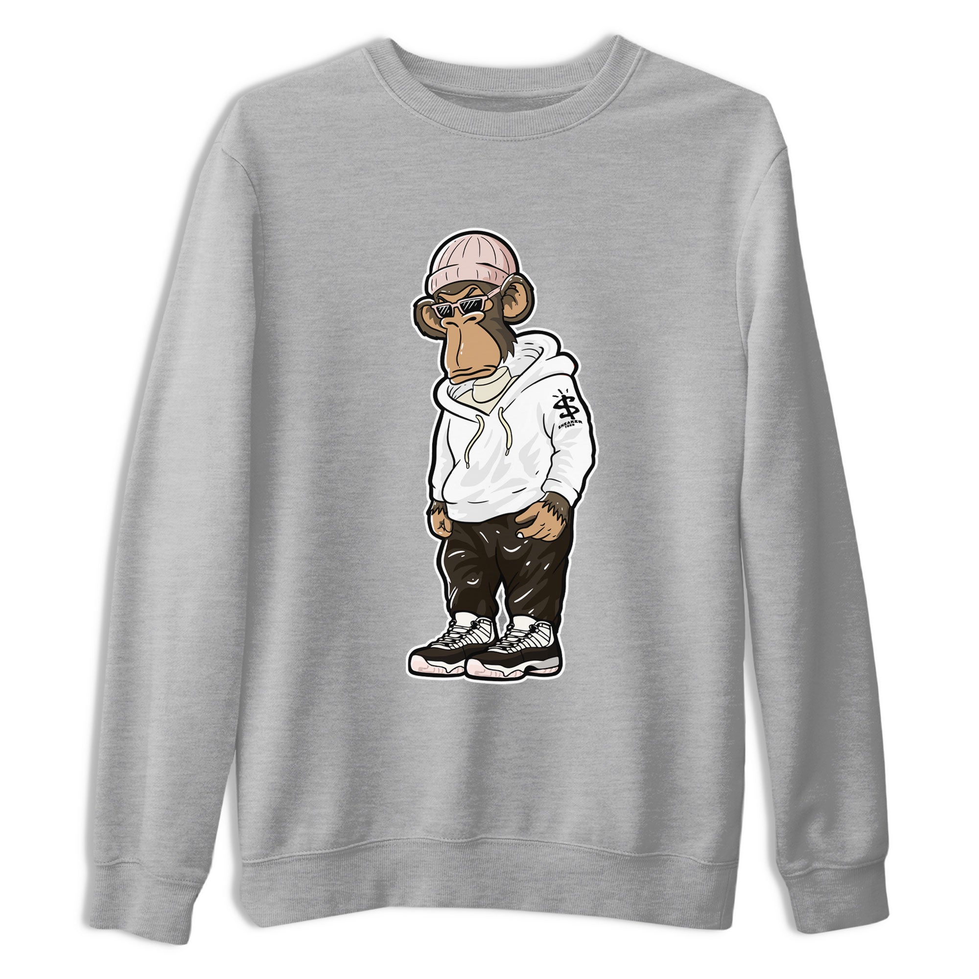 snkmatch Monkey snkmatch Tee - Air Jordan 11 Neapolitan