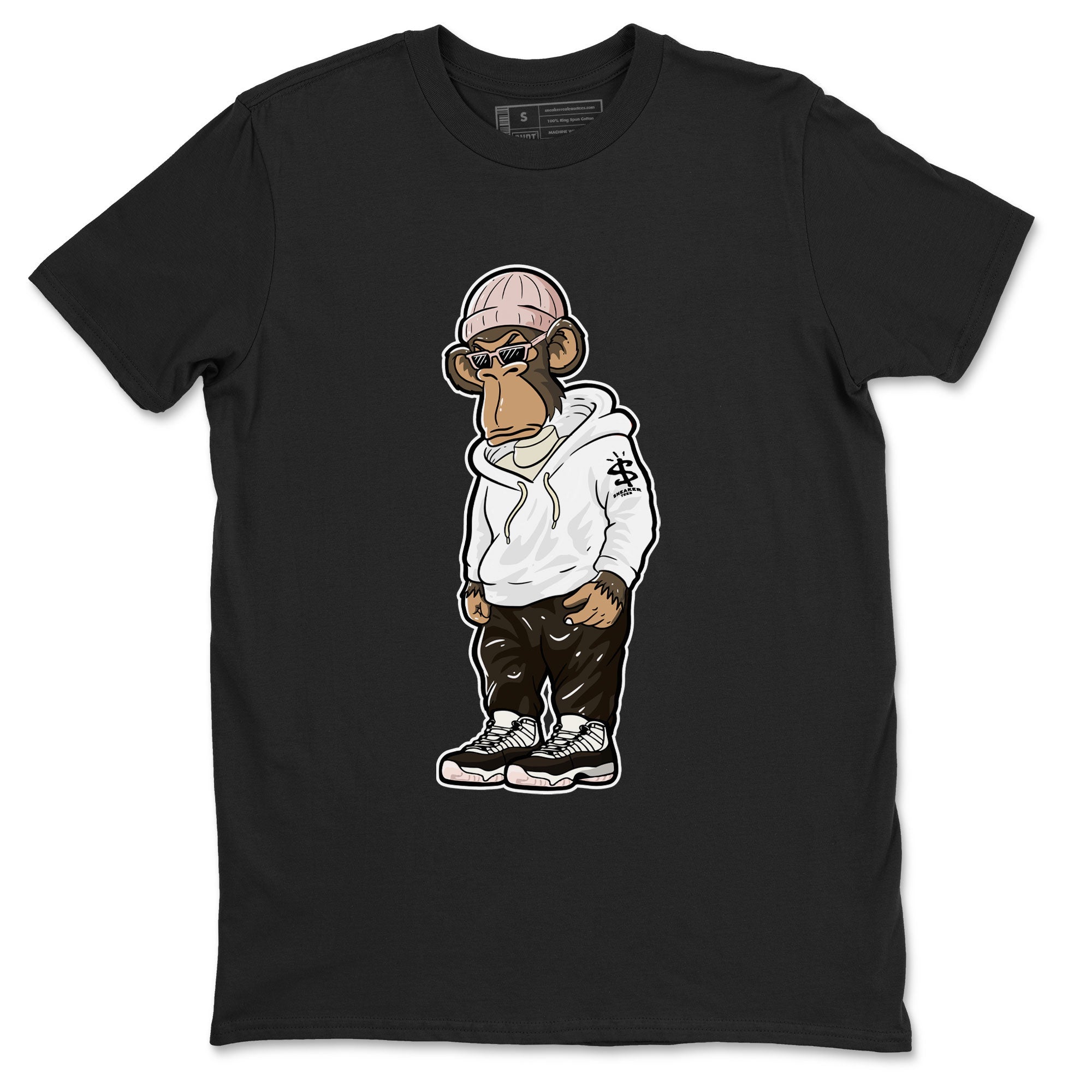 snkmatch Monkey snkmatch Tee - Air Jordan 11 Neapolitan