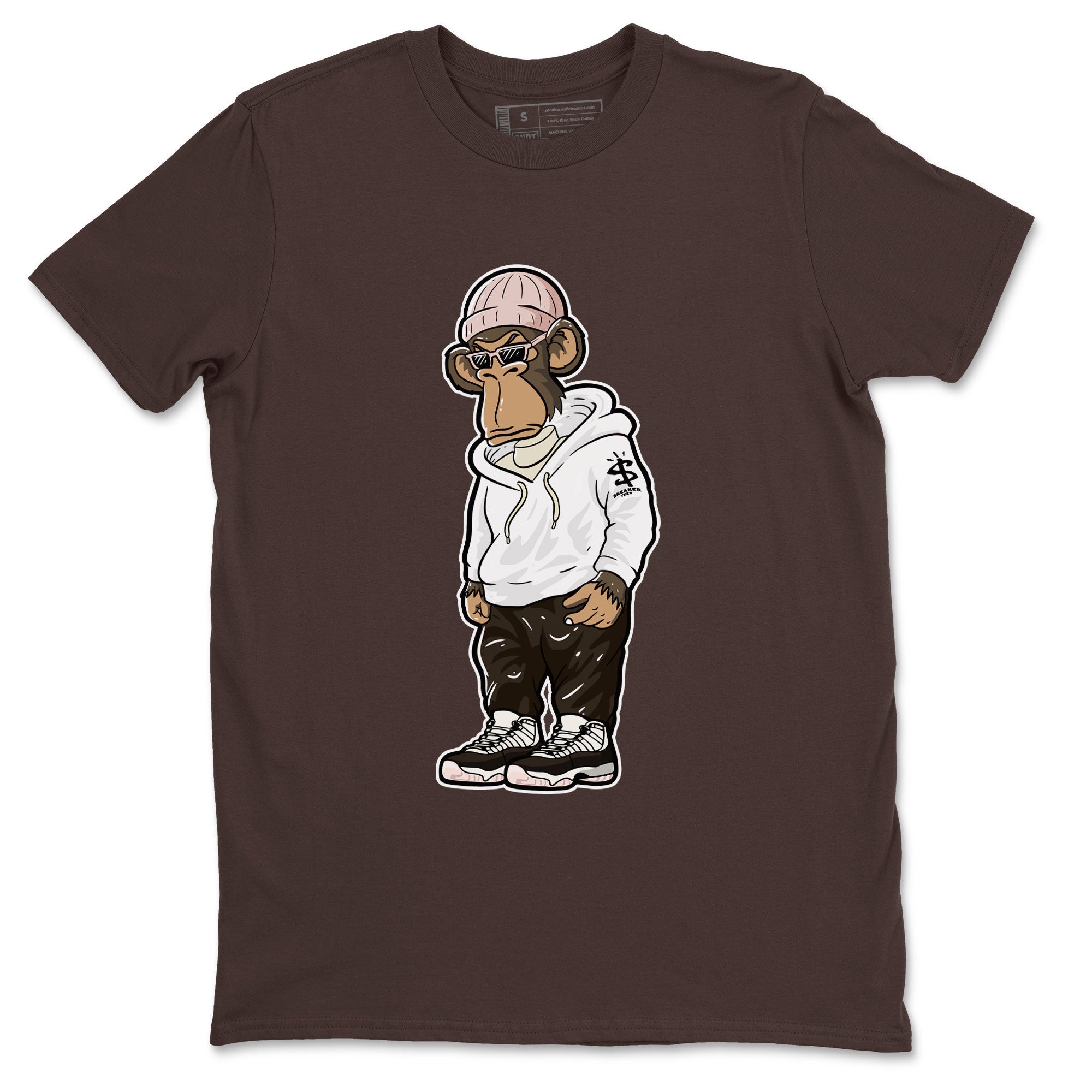 snkmatch Monkey snkmatch Tee - Air Jordan 11 Neapolitan