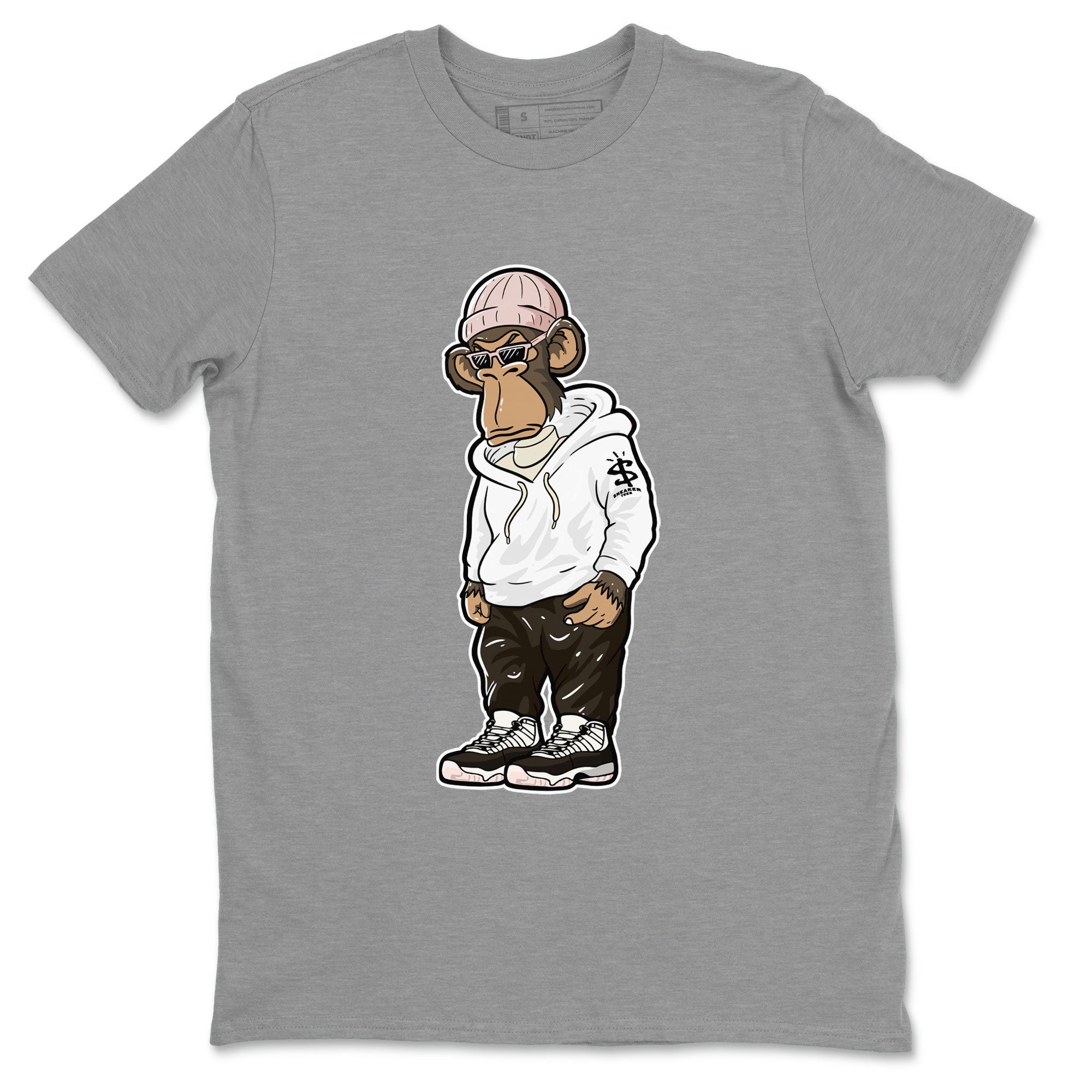 snkmatch Monkey snkmatch Tee - Air Jordan 11 Neapolitan