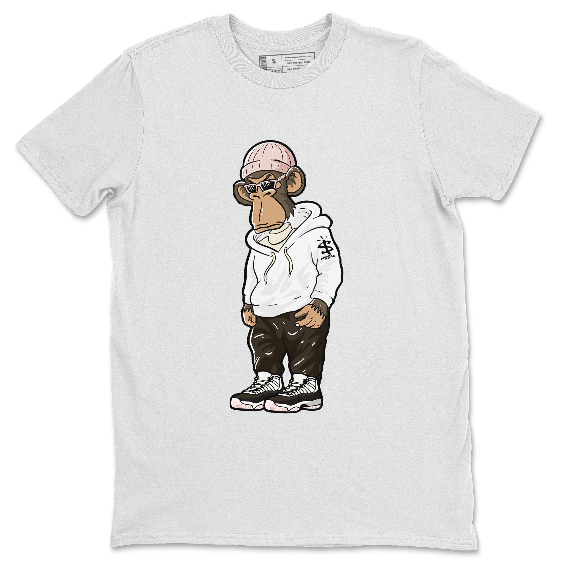 snkmatch Monkey snkmatch Tee - Air Jordan 11 Neapolitan
