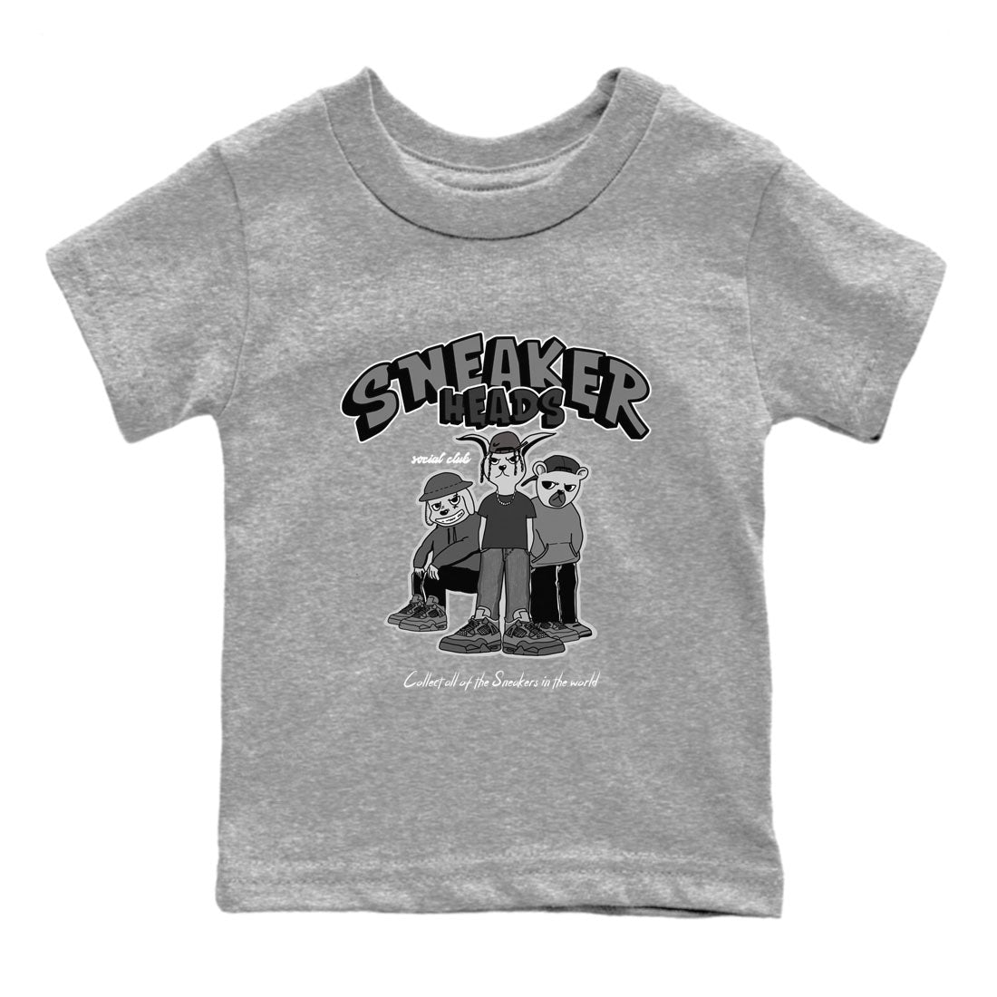 snkmatch Social Club snkmatch Tees Kids - Air Jordan 4 Wet Cement