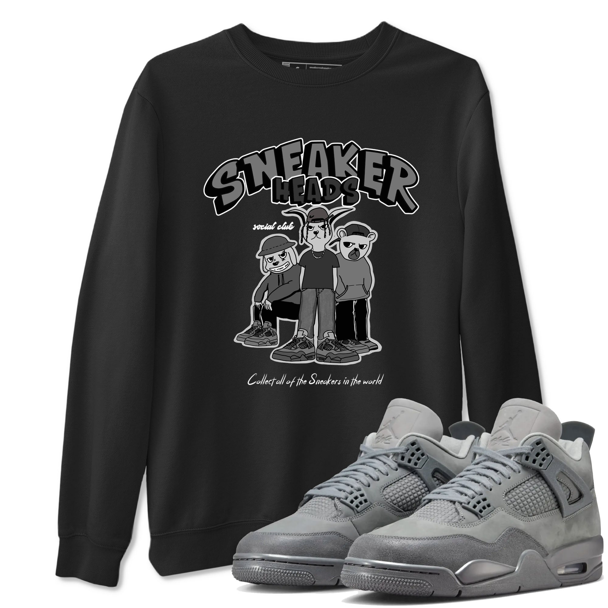 snkmatch Social Club snkmatch Tees - Air Jordan 4 Wet Cement