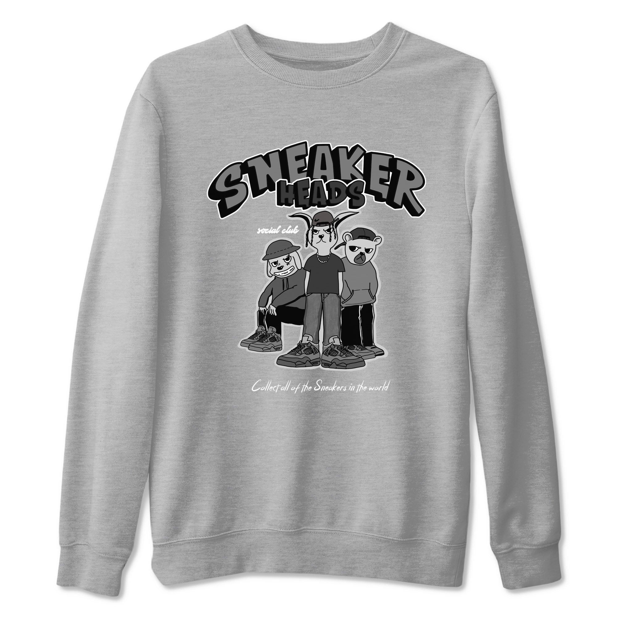 snkmatch Social Club snkmatch Tees - Air Jordan 4 Wet Cement