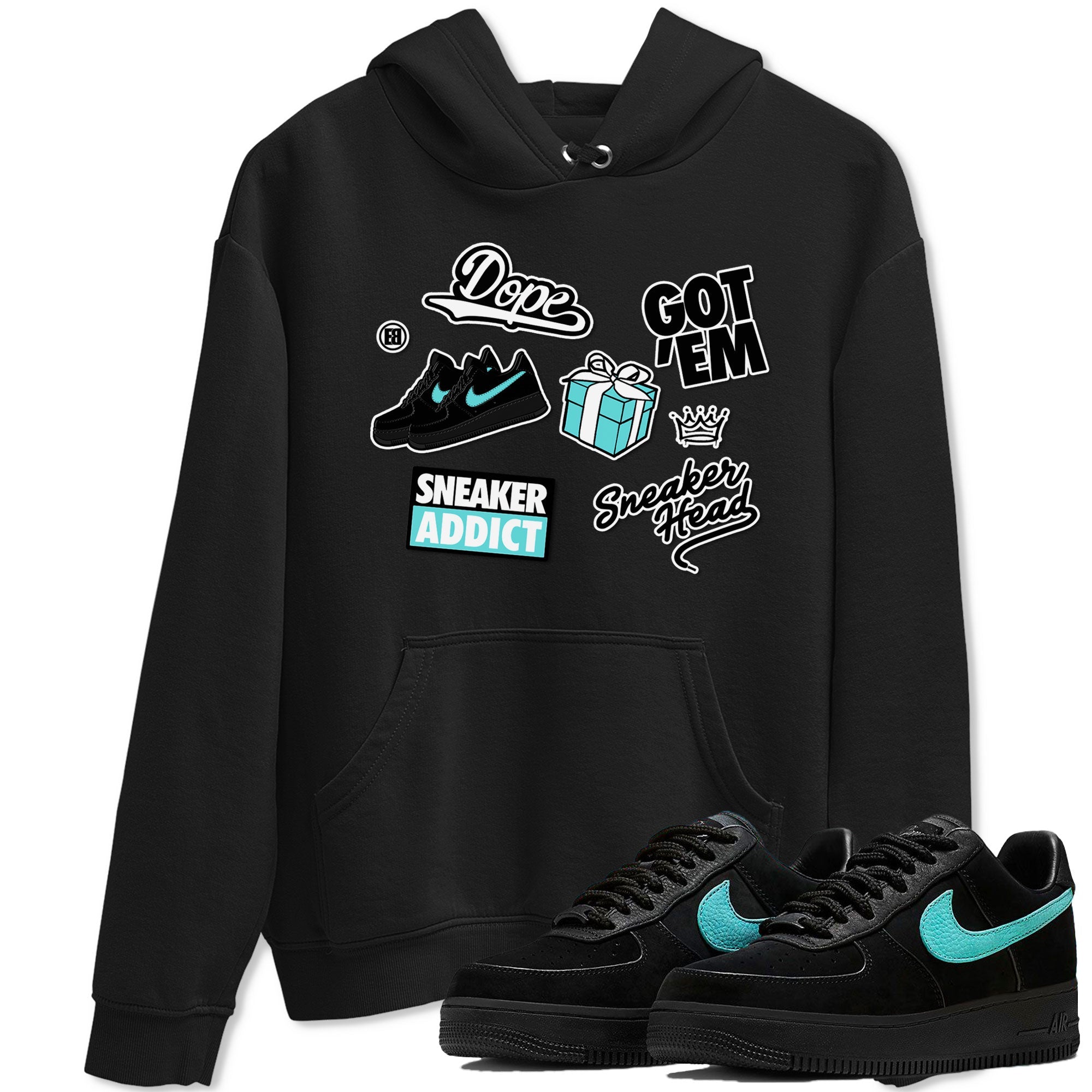 snkmatch Sticker snkmatch Tees - Air Force 1 Tiffany