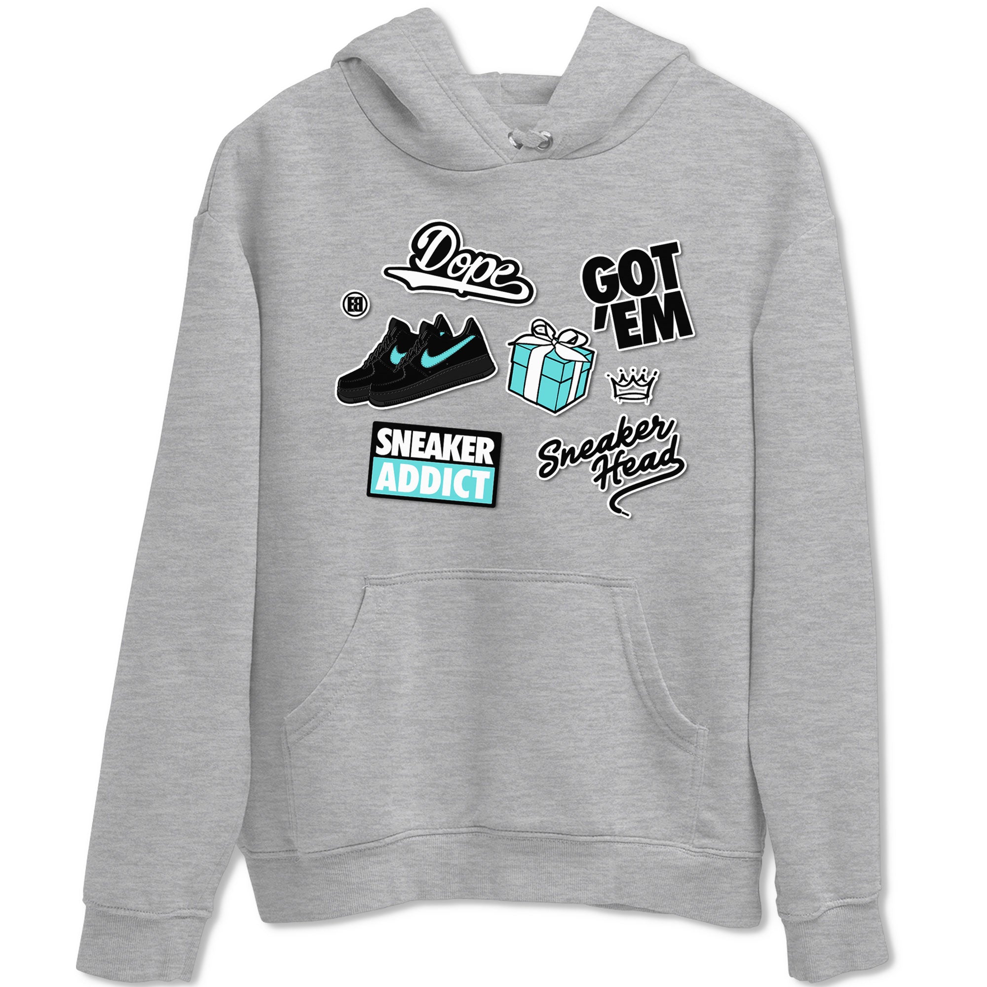 snkmatch Sticker snkmatch Tees - Air Force 1 Tiffany