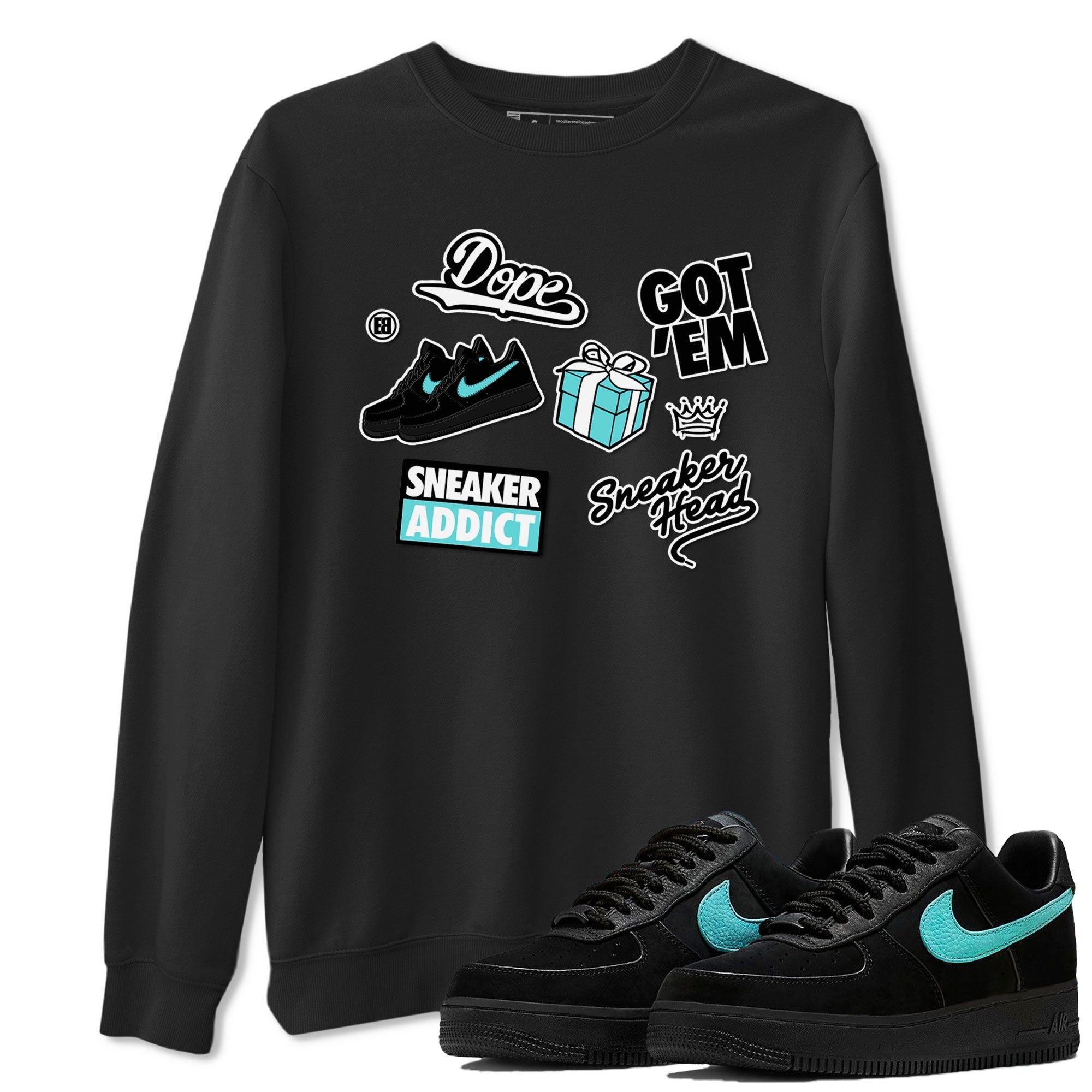 snkmatch Sticker snkmatch Tees - Air Force 1 Tiffany
