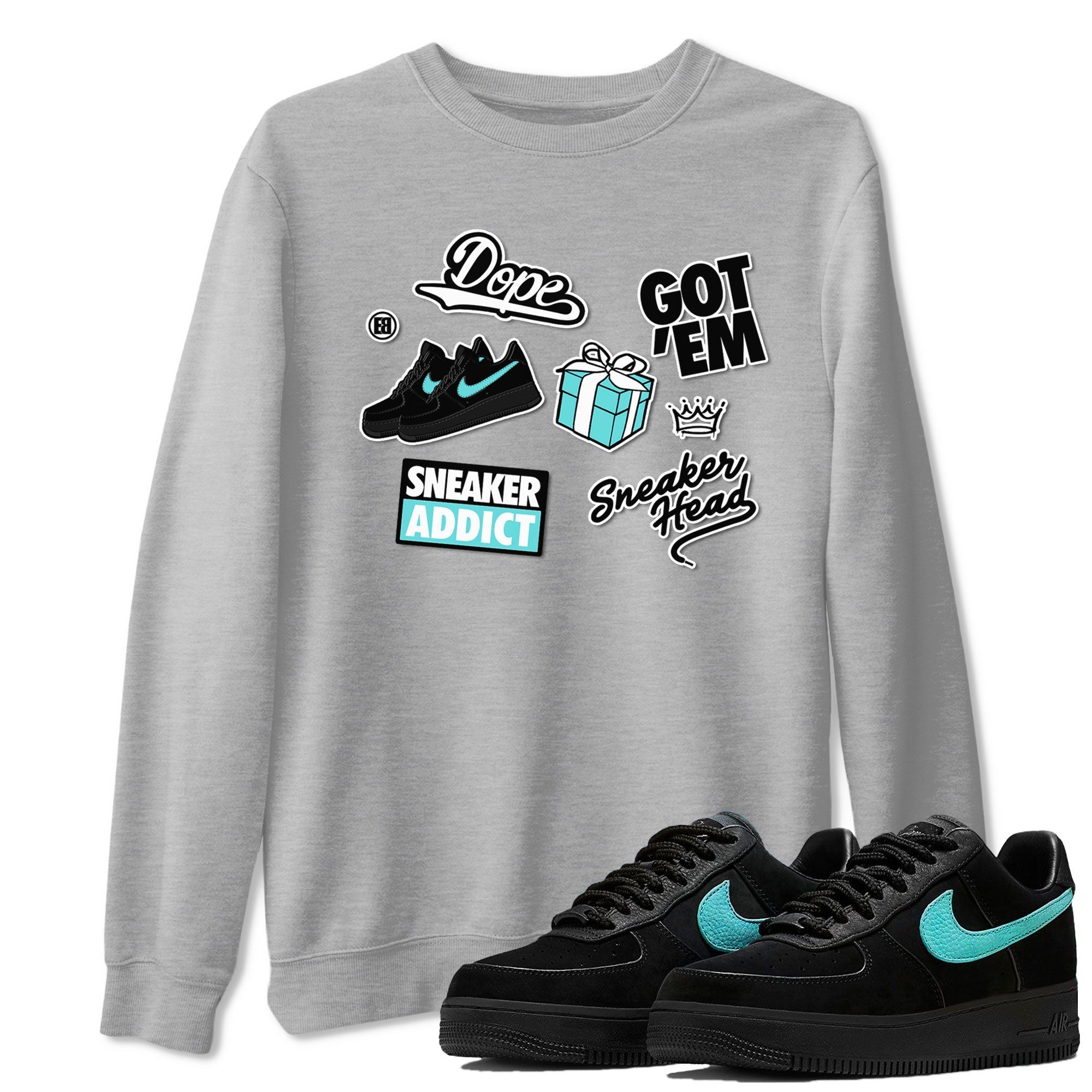 snkmatch Sticker snkmatch Tees - Air Force 1 Tiffany