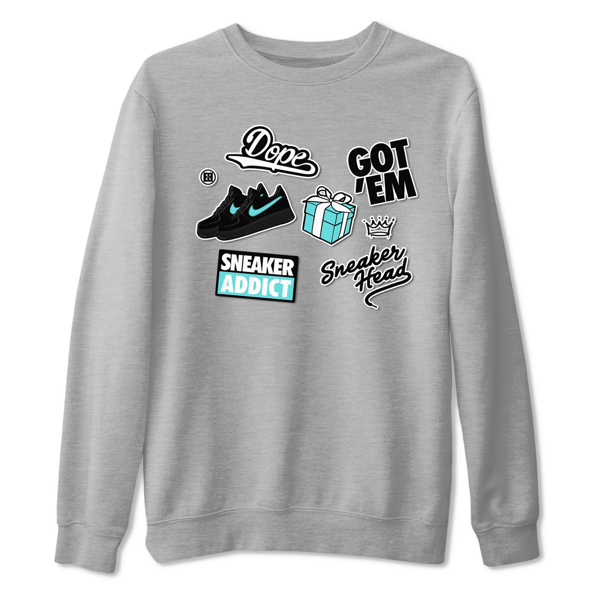 snkmatch Sticker snkmatch Tees - Air Force 1 Tiffany