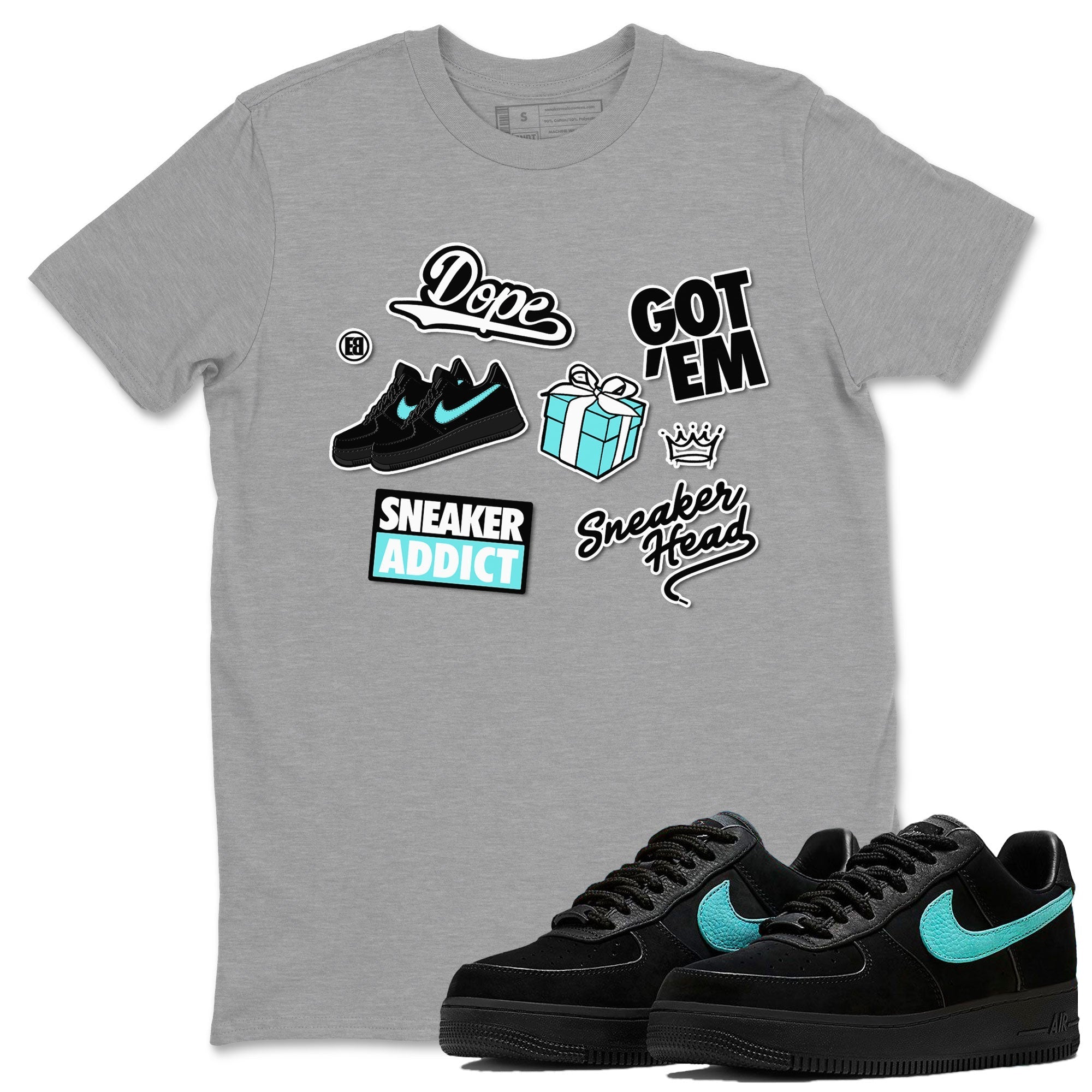 snkmatch Sticker snkmatch Tees - Air Force 1 Tiffany