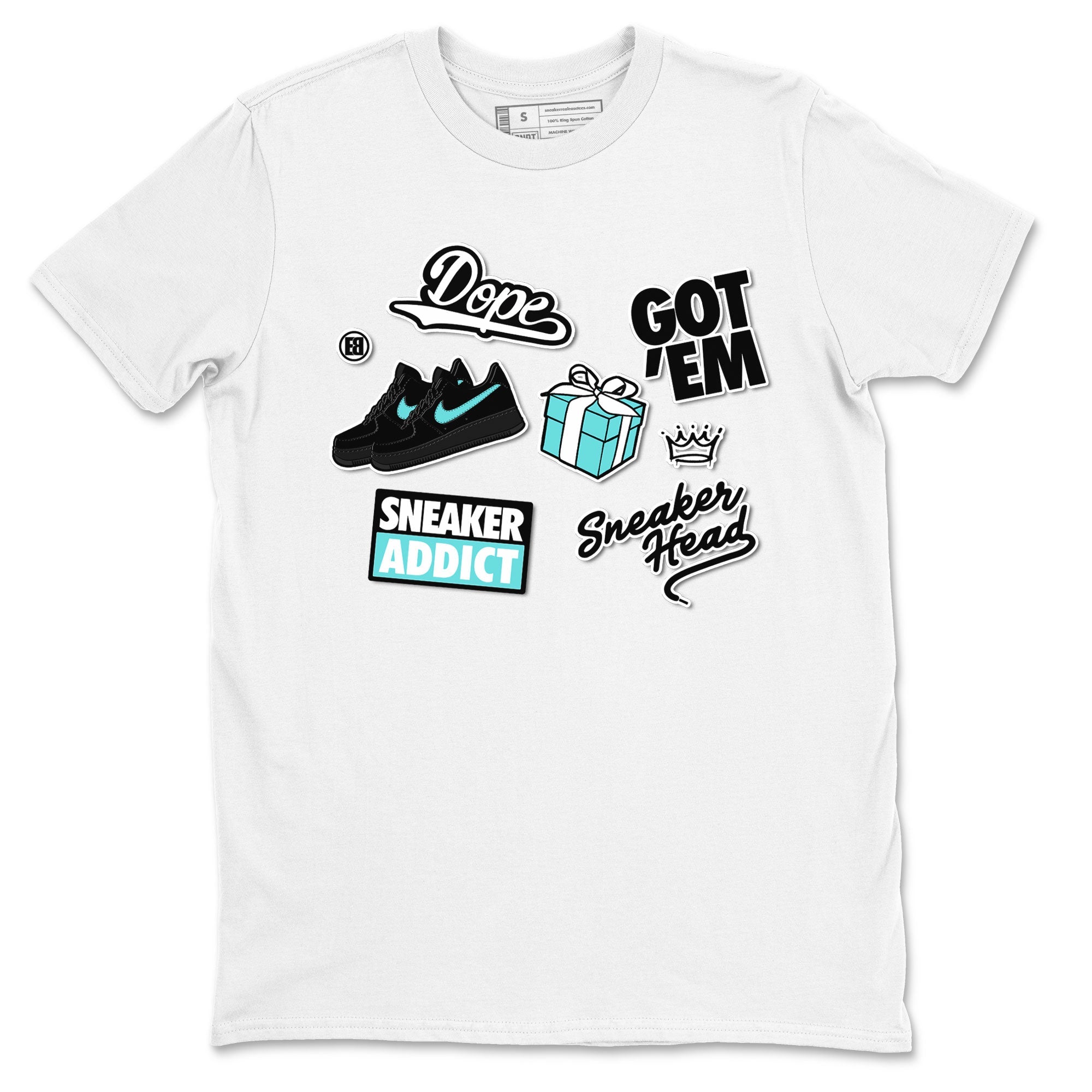 snkmatch Sticker snkmatch Tees - Air Force 1 Tiffany