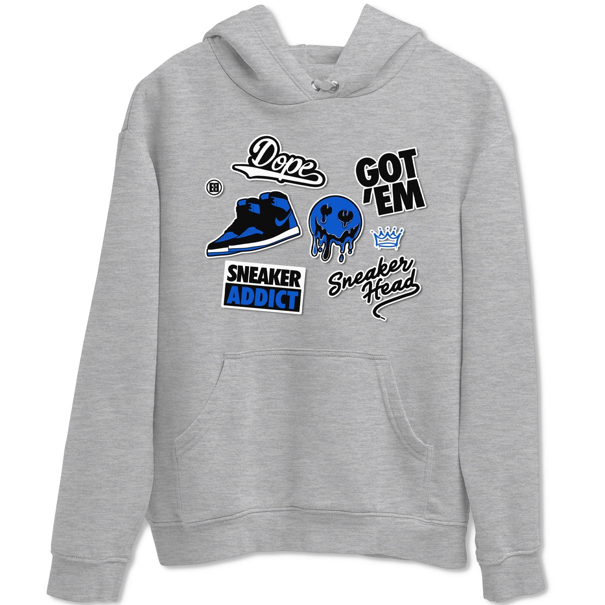 snkmatch Sticker snkmatch Tee - Air Jordan 1 Royal Reimagined