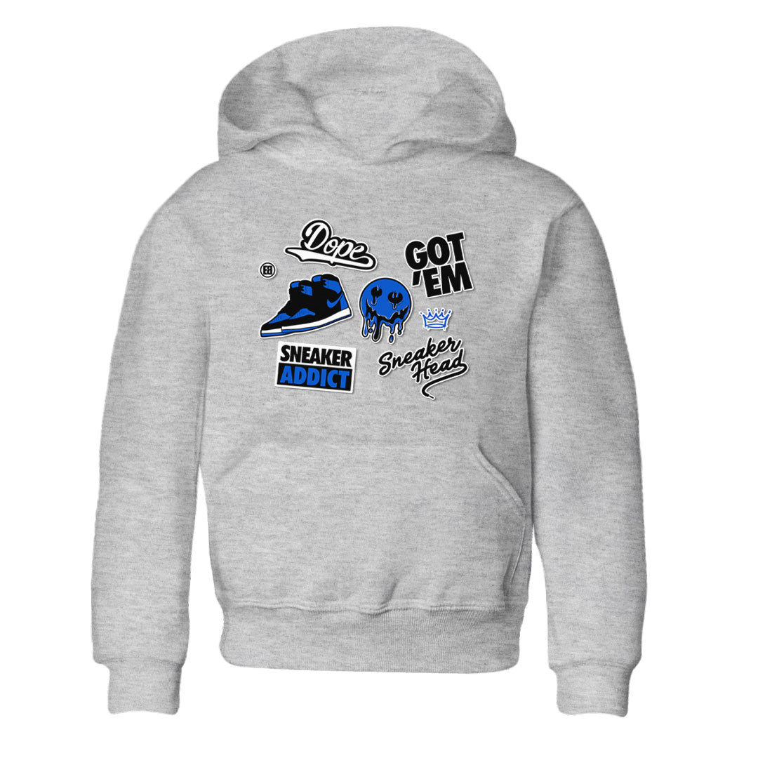 snkmatch Sticker snkmatch Tee Kids - Air Jordan 1 Royal Reimagined