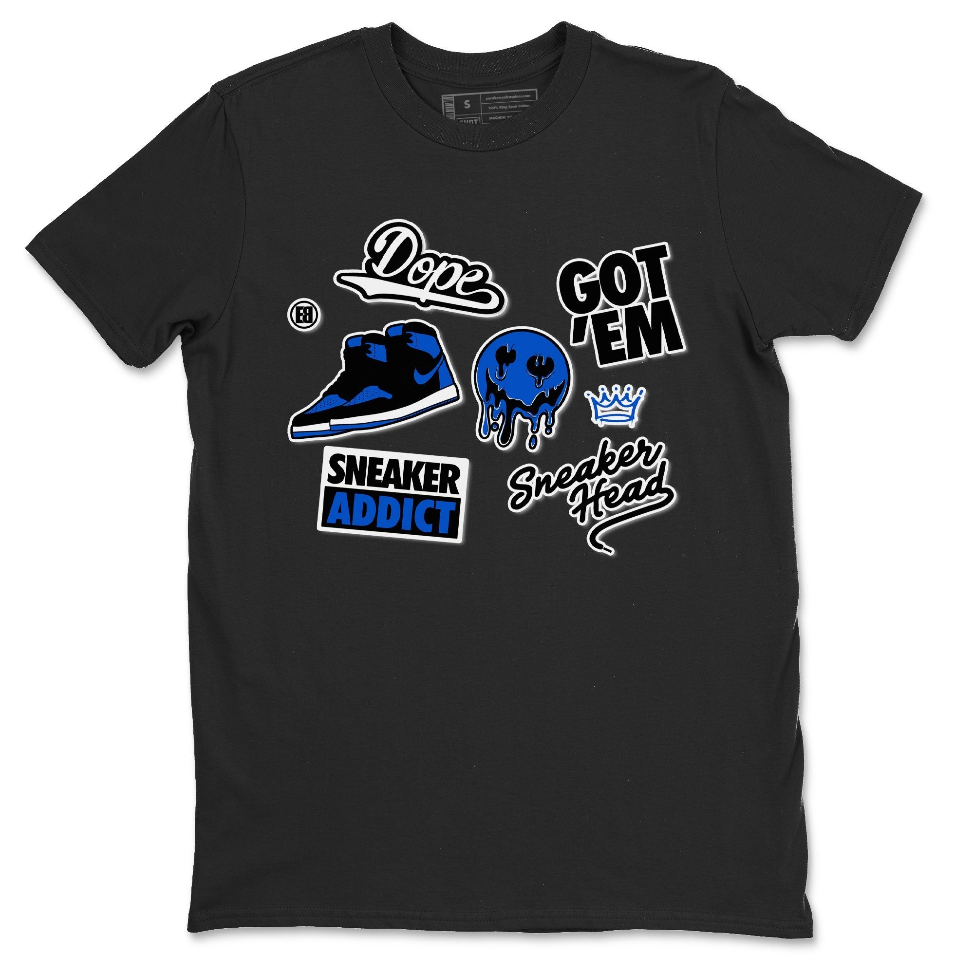 snkmatch Sticker snkmatch Tee - Air Jordan 1 Royal Reimagined