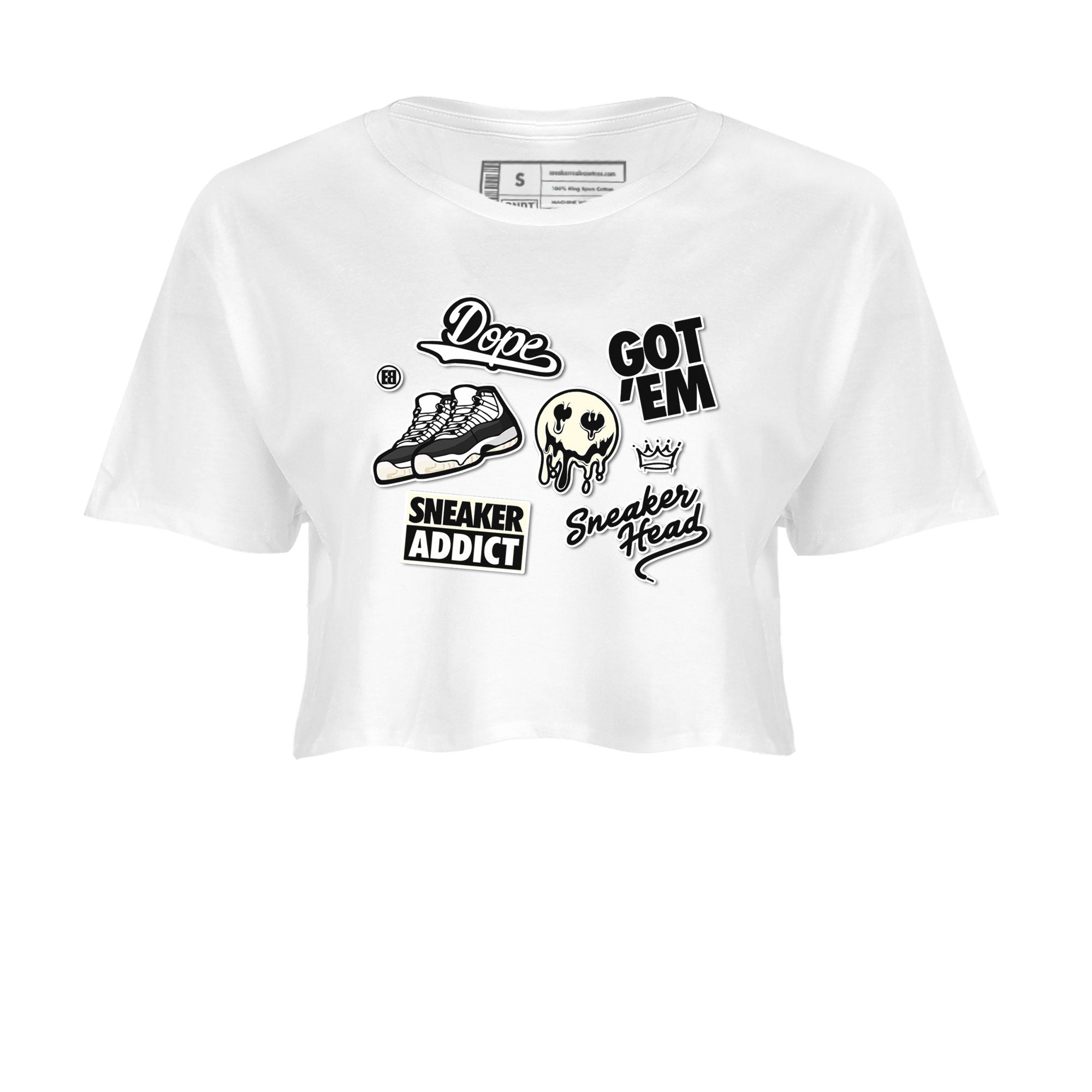 snkmatch Sticker snkmatch Women's Top - Air Jordan 11 Gratitude