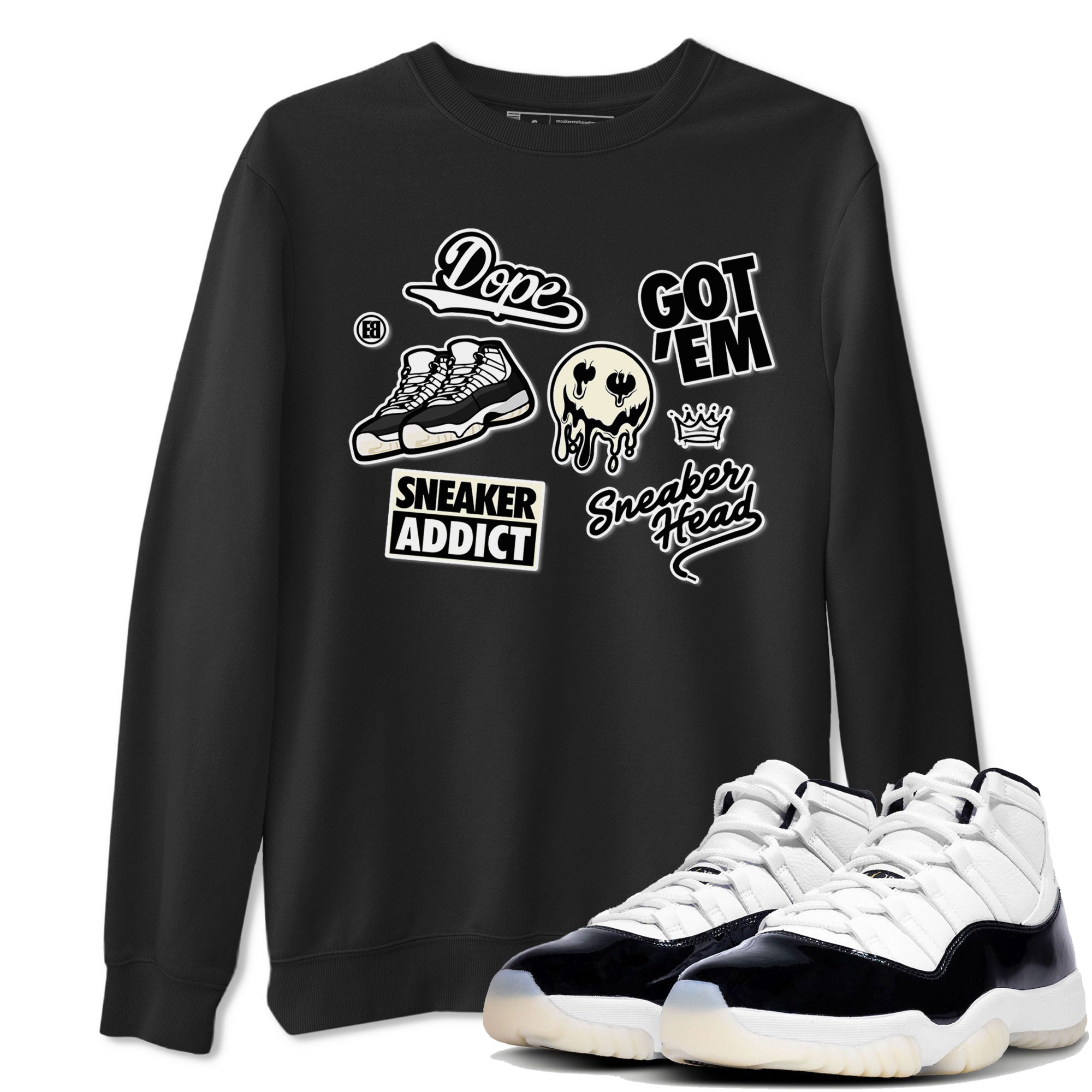 snkmatch Sticker snkmatch Tee - Air Jordan 11 Gratitude