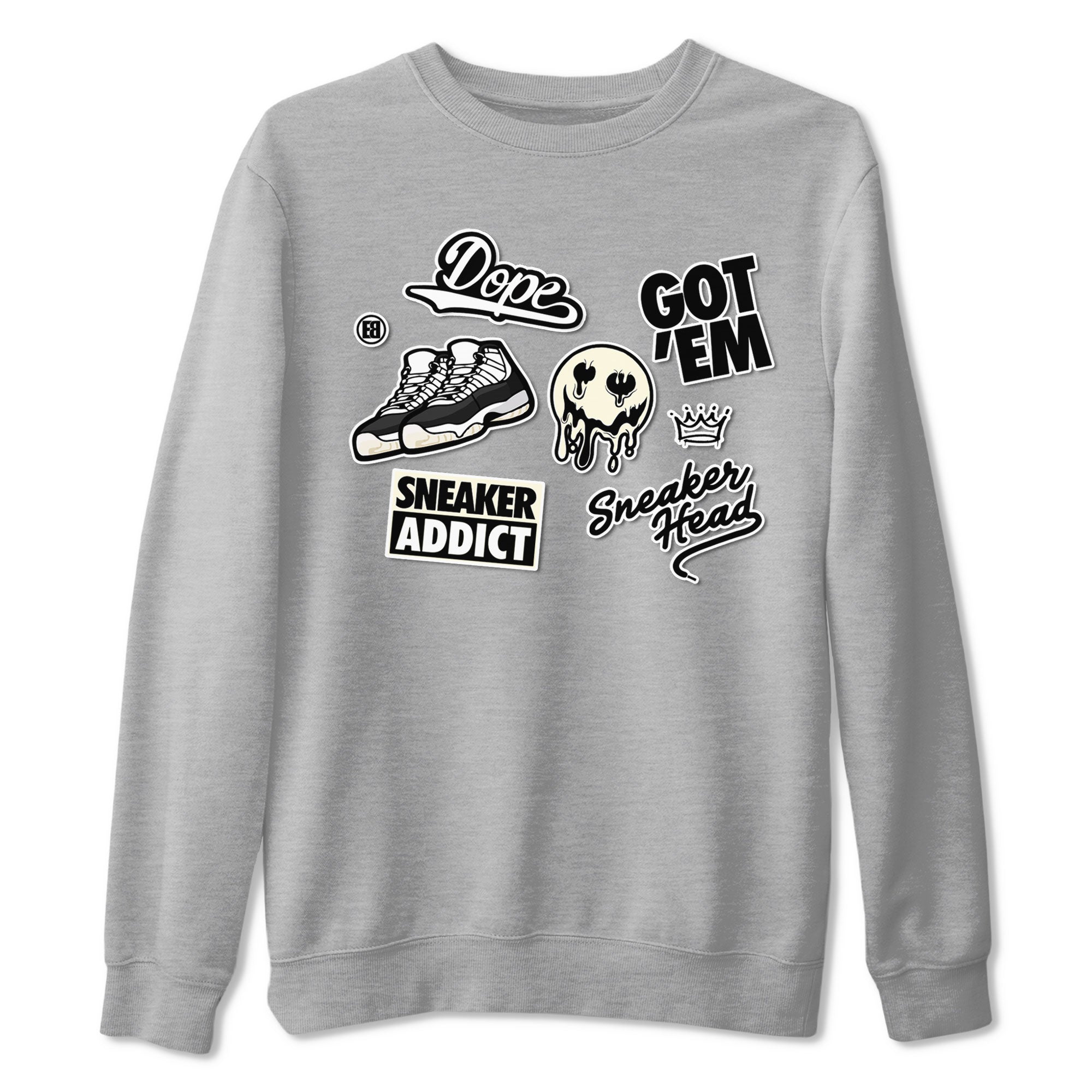 snkmatch Sticker snkmatch Tee - Air Jordan 11 Gratitude