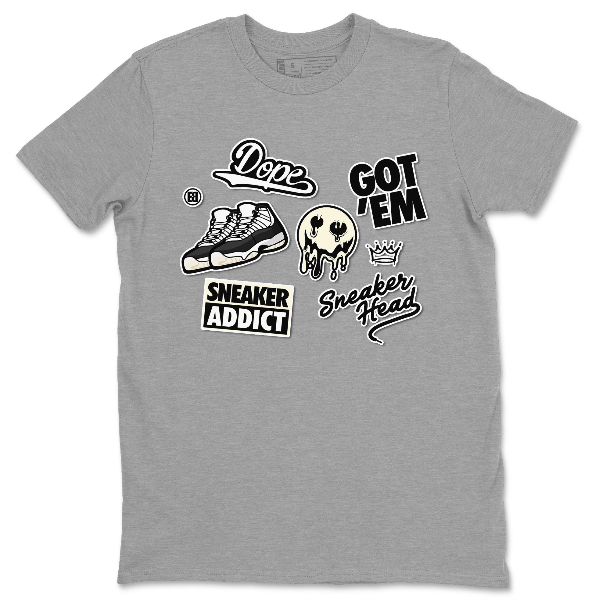 snkmatch Sticker snkmatch Tee - Air Jordan 11 Gratitude