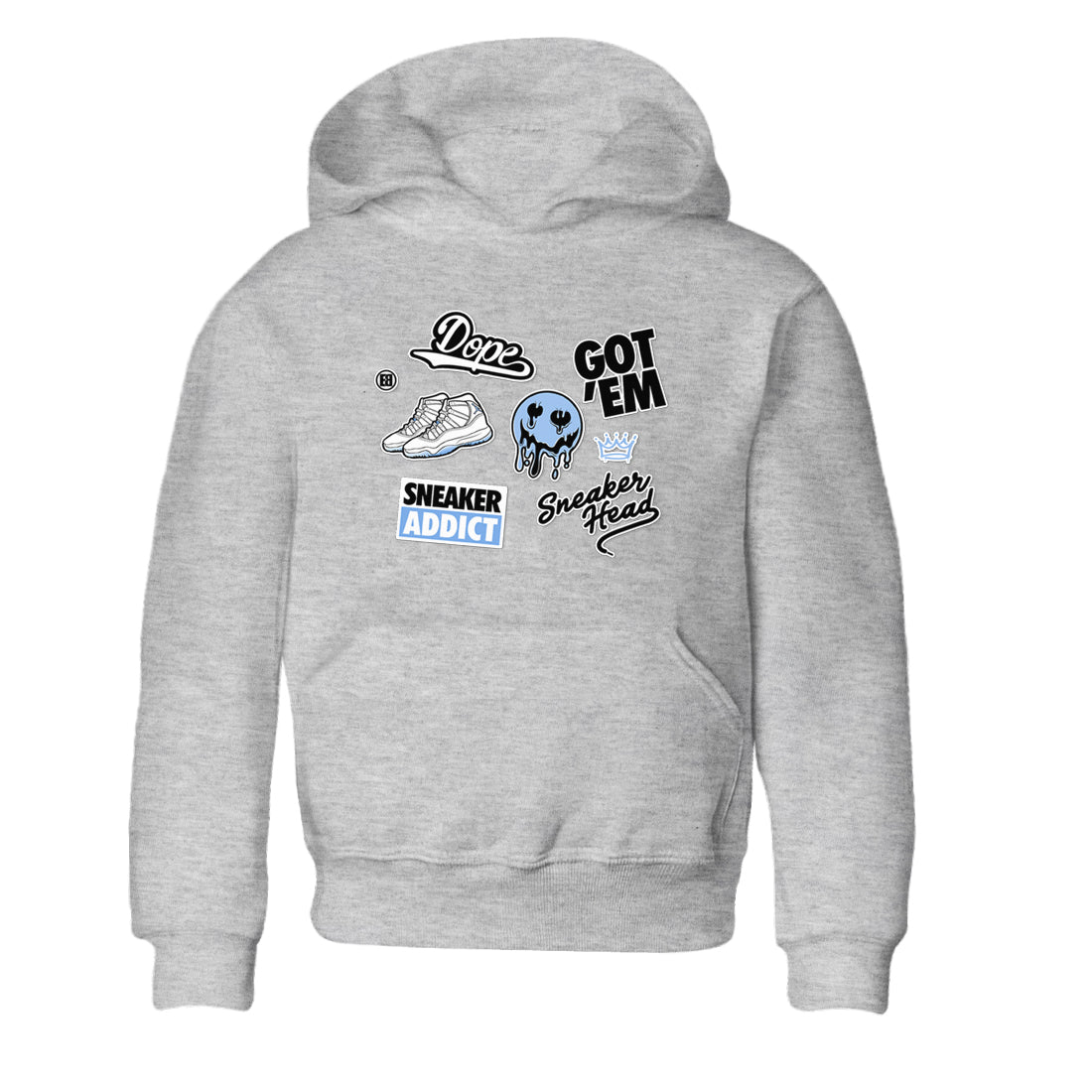 snkmatch Sticker snkmatch Tees Kids - Air Jordan 11 Legend Blue