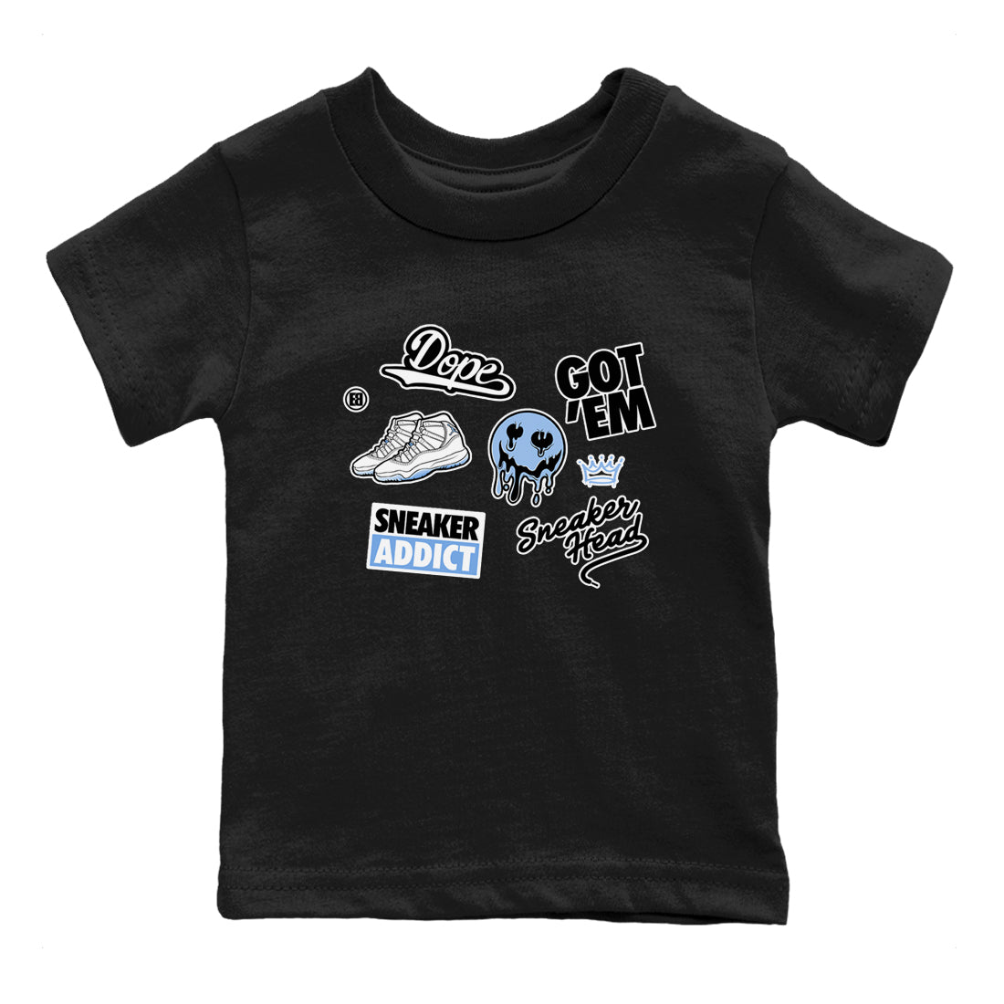 snkmatch Sticker snkmatch Tees Kids - Air Jordan 11 Legend Blue