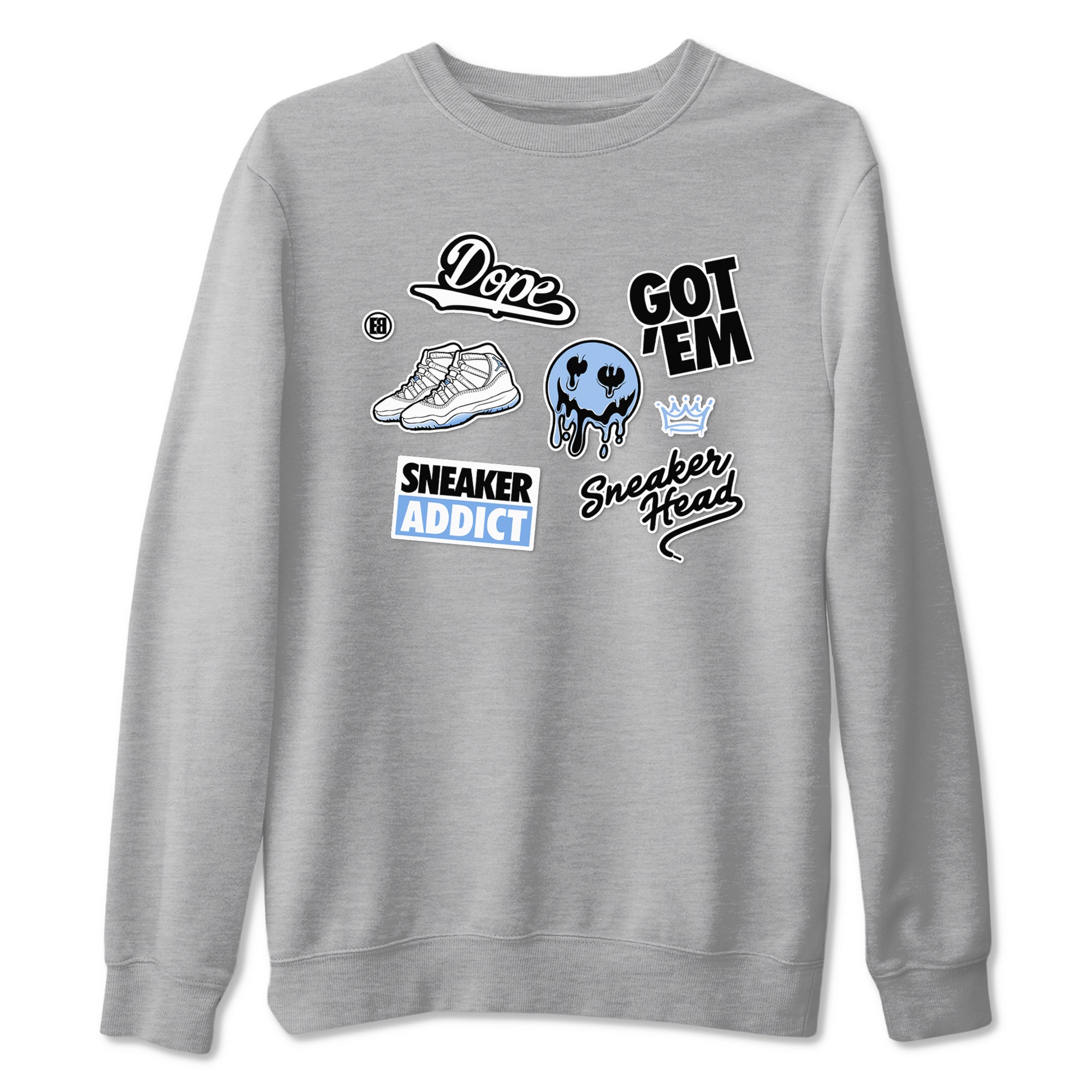 snkmatch Sticker snkmatch Tees - Air Jordan 11 Legend Blue
