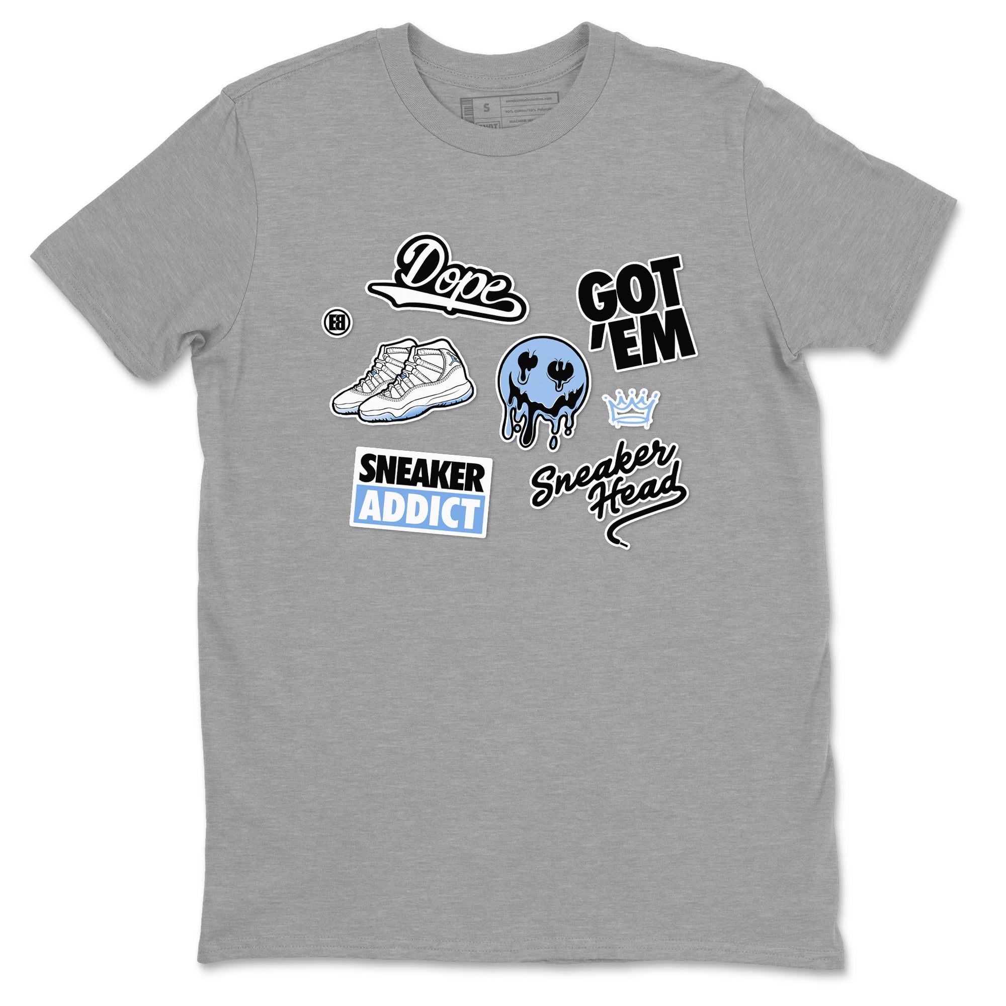 snkmatch Sticker snkmatch Tees - Air Jordan 11 Legend Blue