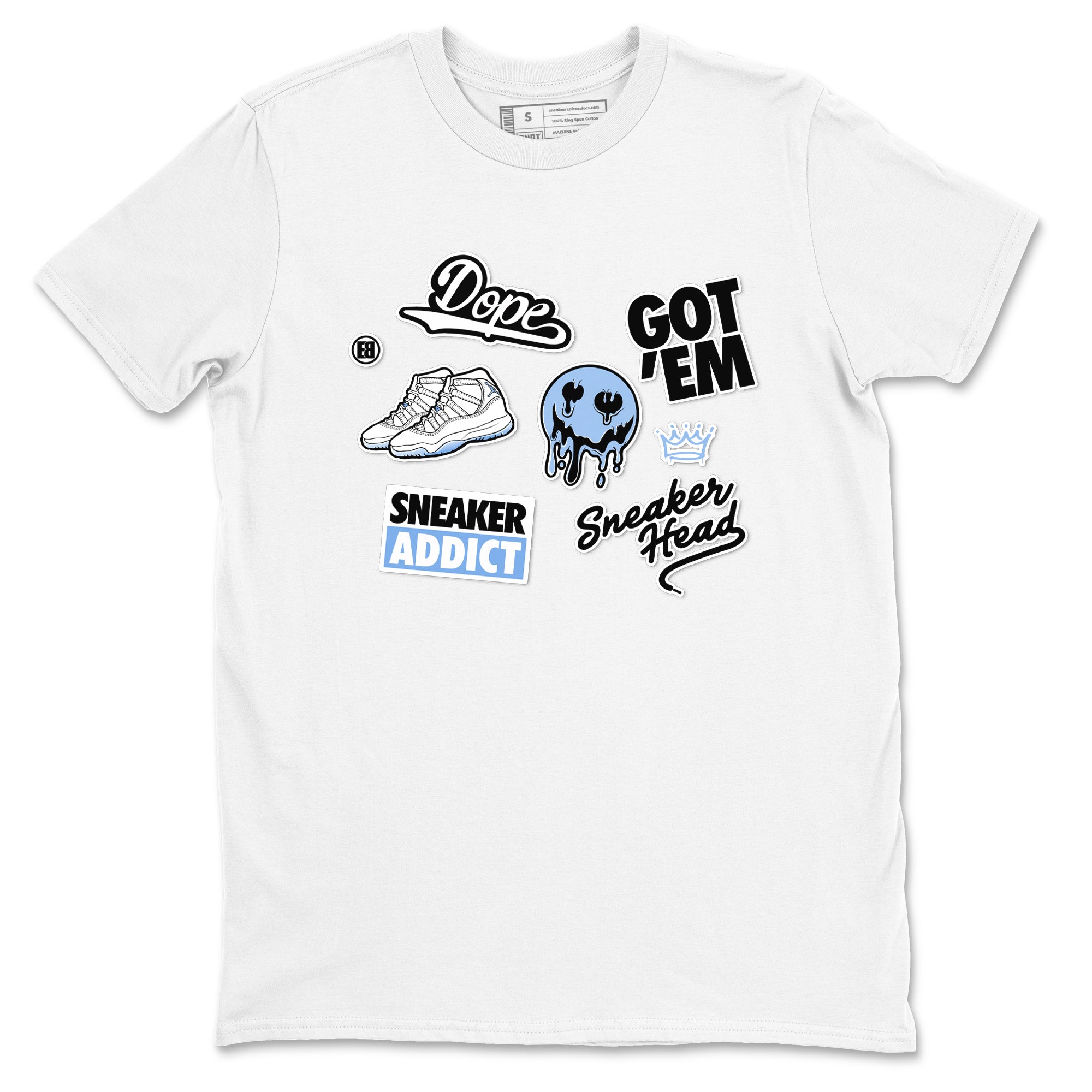 snkmatch Sticker snkmatch Tees - Air Jordan 11 Legend Blue