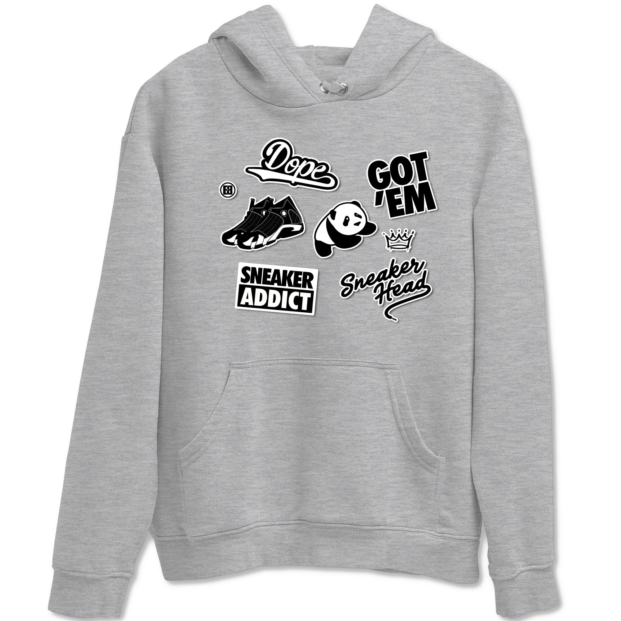 snkmatch Sticker snkmatch Tees - Air Jordan 14 Panda