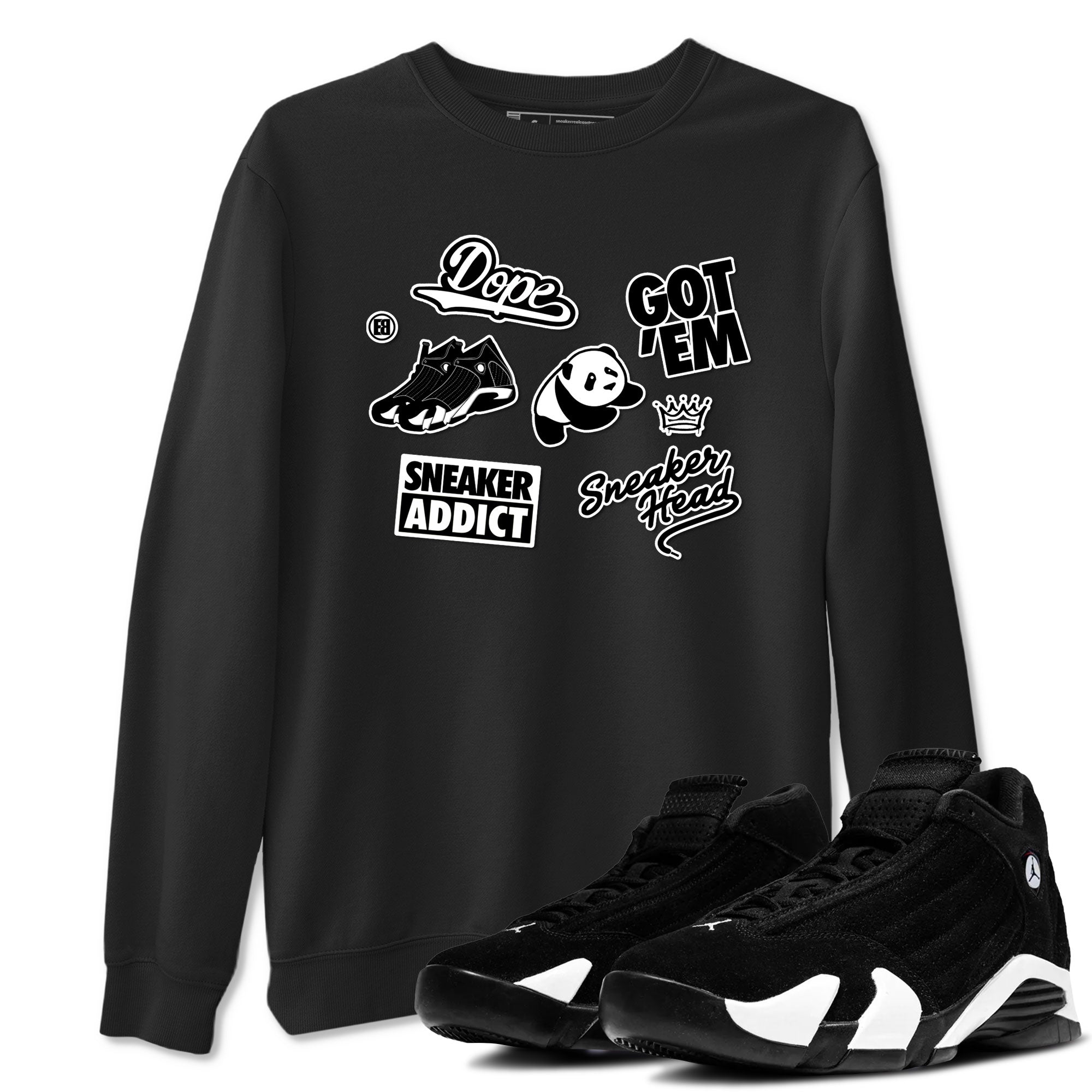 snkmatch Sticker snkmatch Tees - Air Jordan 14 Panda