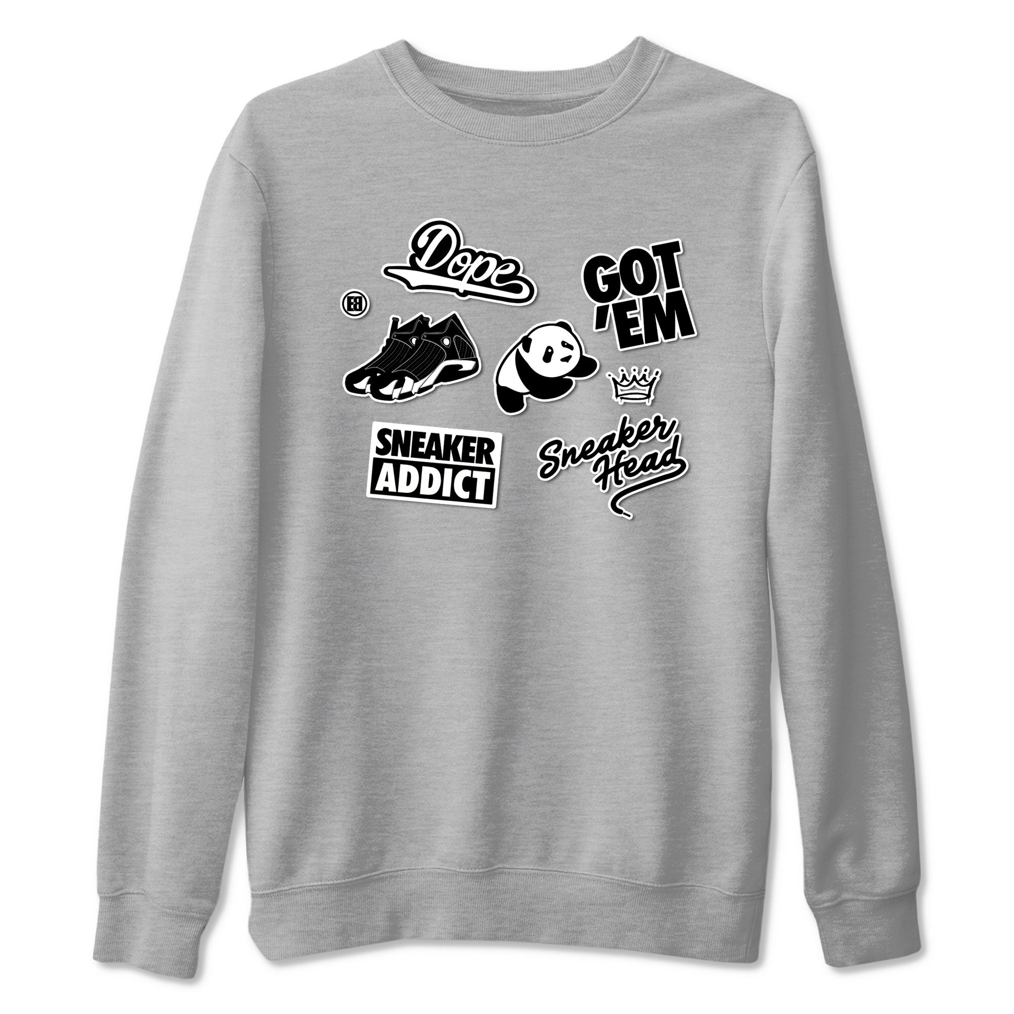 snkmatch Sticker snkmatch Tees - Air Jordan 14 Panda