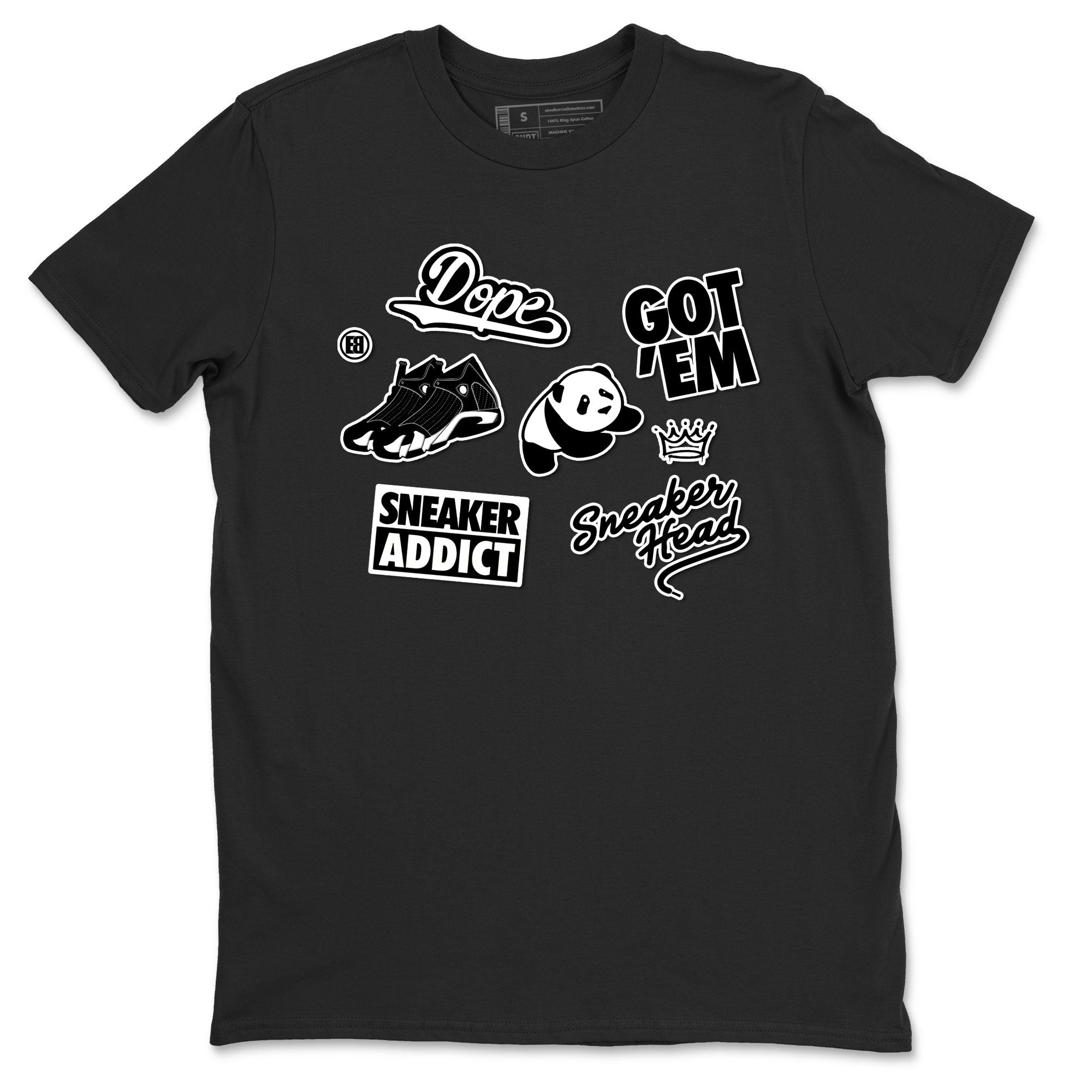 snkmatch Sticker snkmatch Tees - Air Jordan 14 Panda