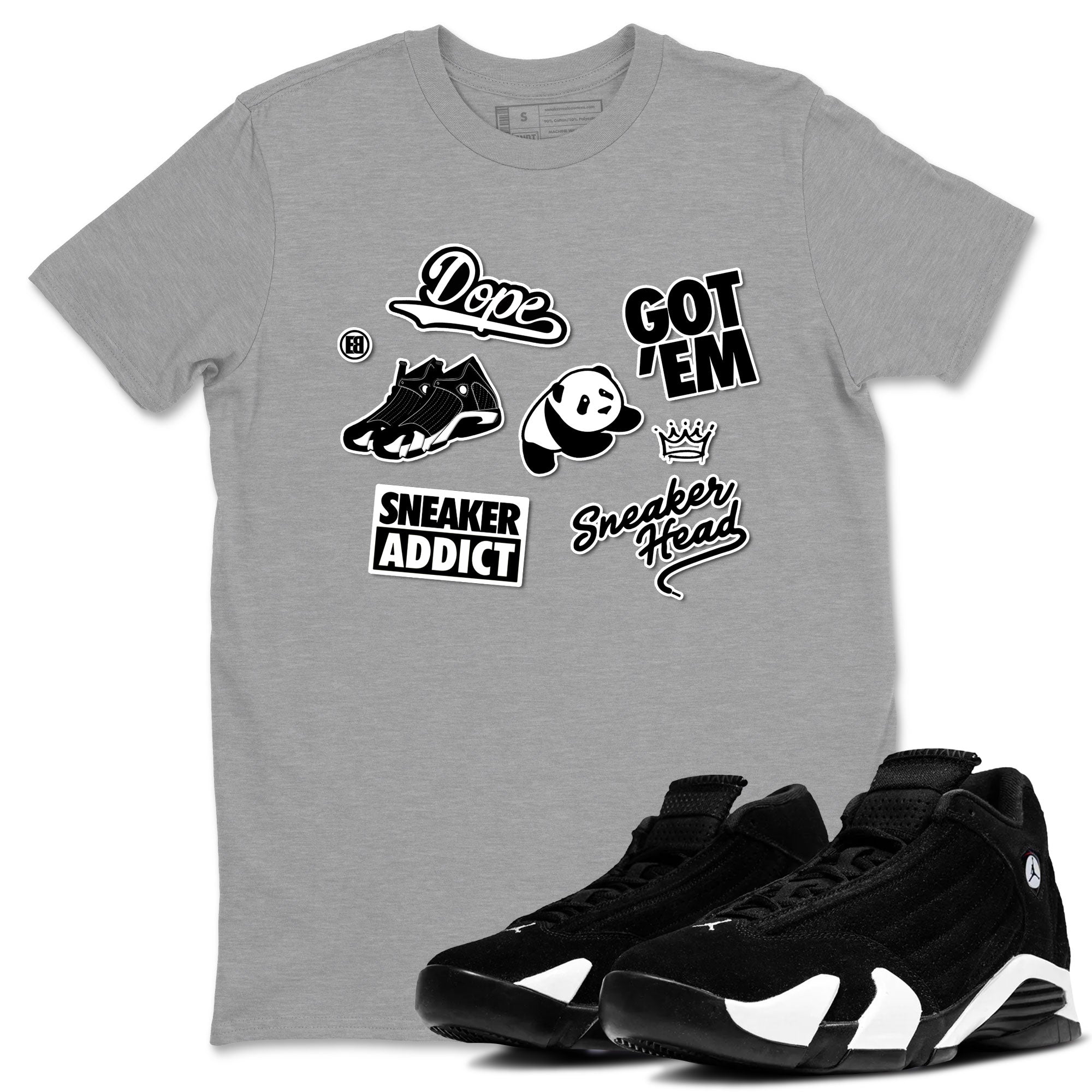 snkmatch Sticker snkmatch Tees - Air Jordan 14 Panda