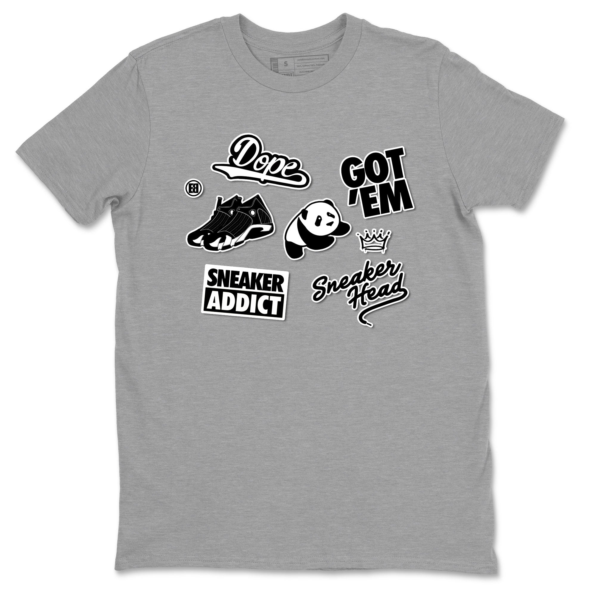 snkmatch Sticker snkmatch Tees - Air Jordan 14 Panda