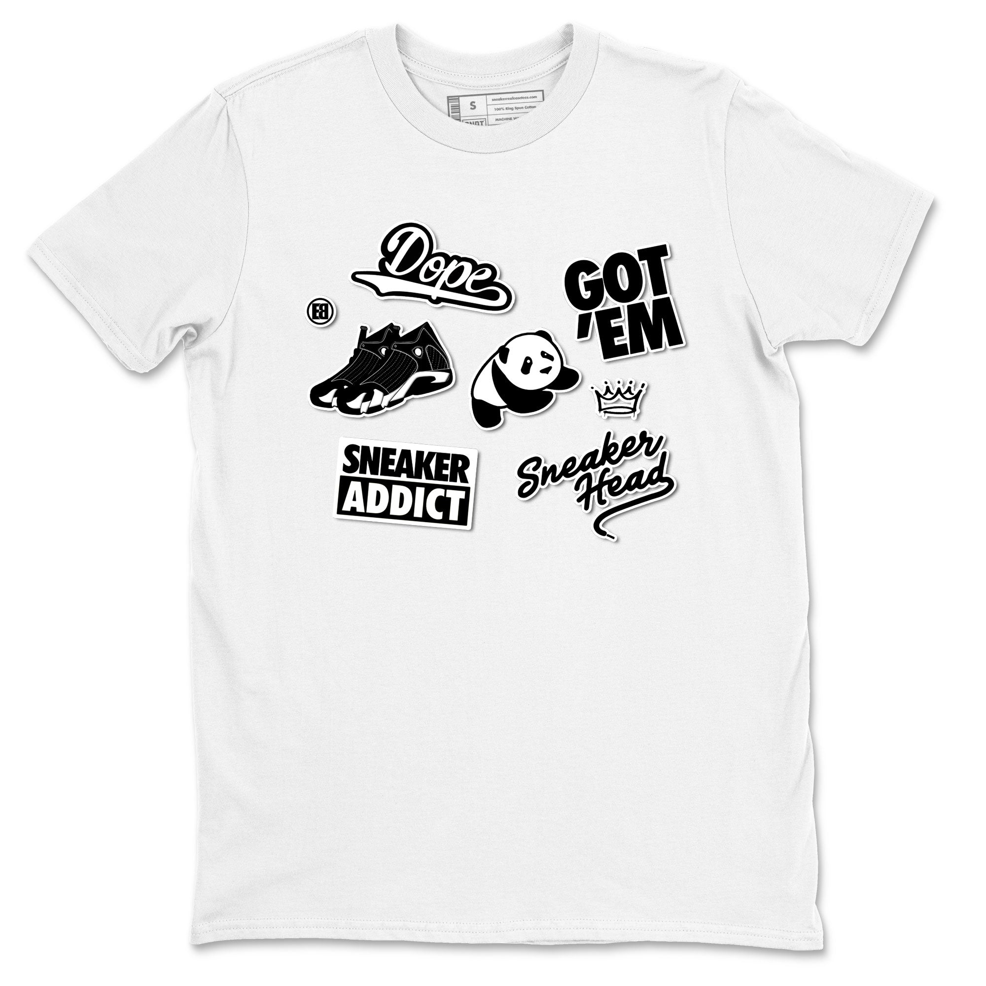 snkmatch Sticker snkmatch Tees - Air Jordan 14 Panda