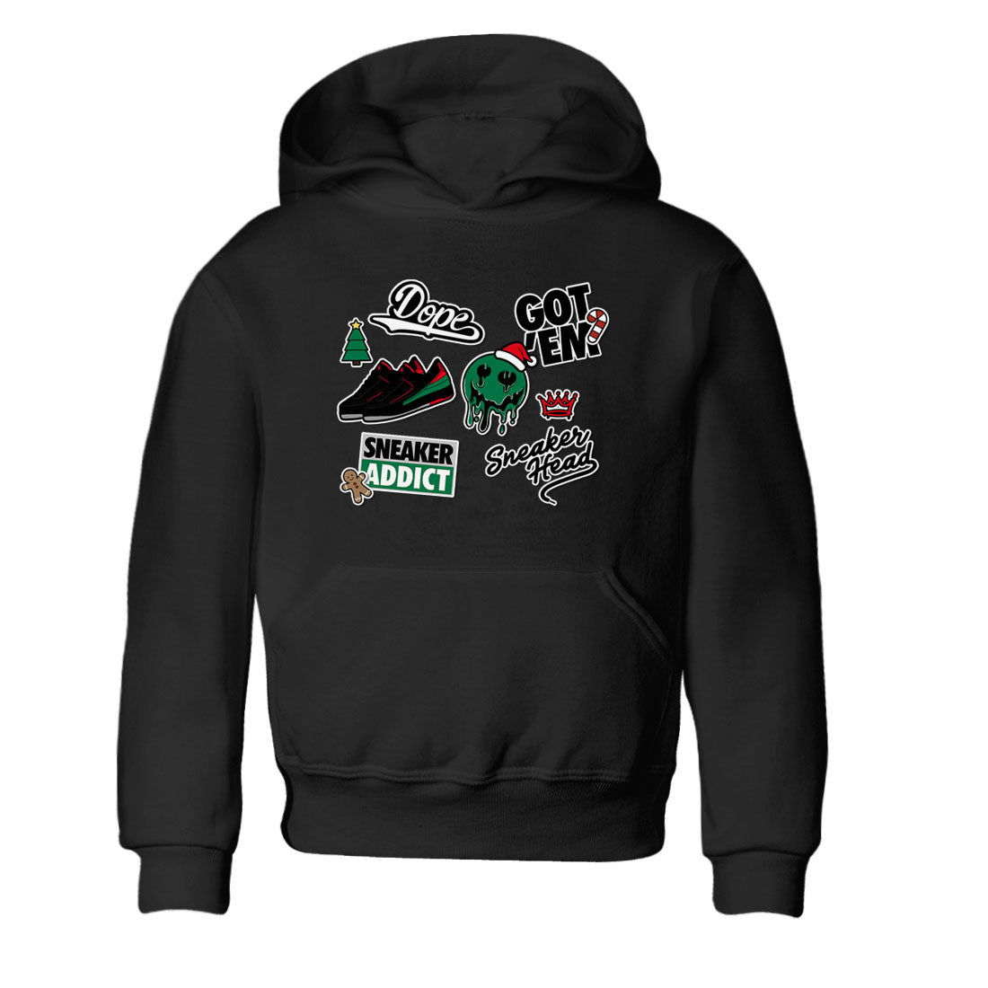 snkmatch Sticker snkmatch Tee Kids - Air Jordan 2 Christmas