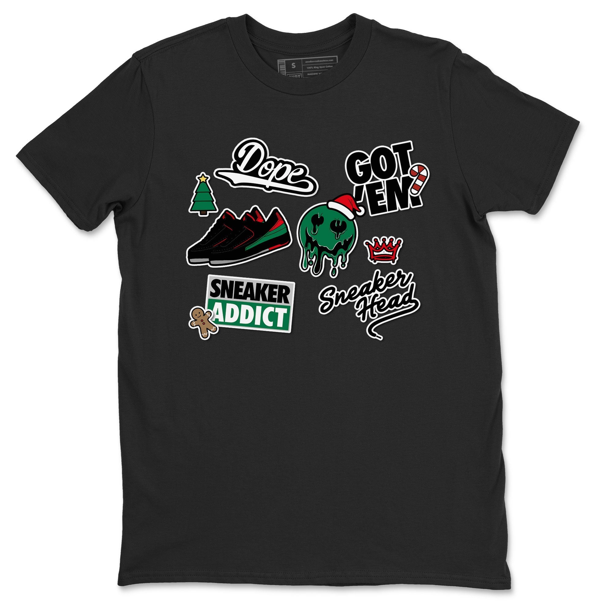 snkmatch Sticker snkmatch Tee - Air Jordan 2 Christmas