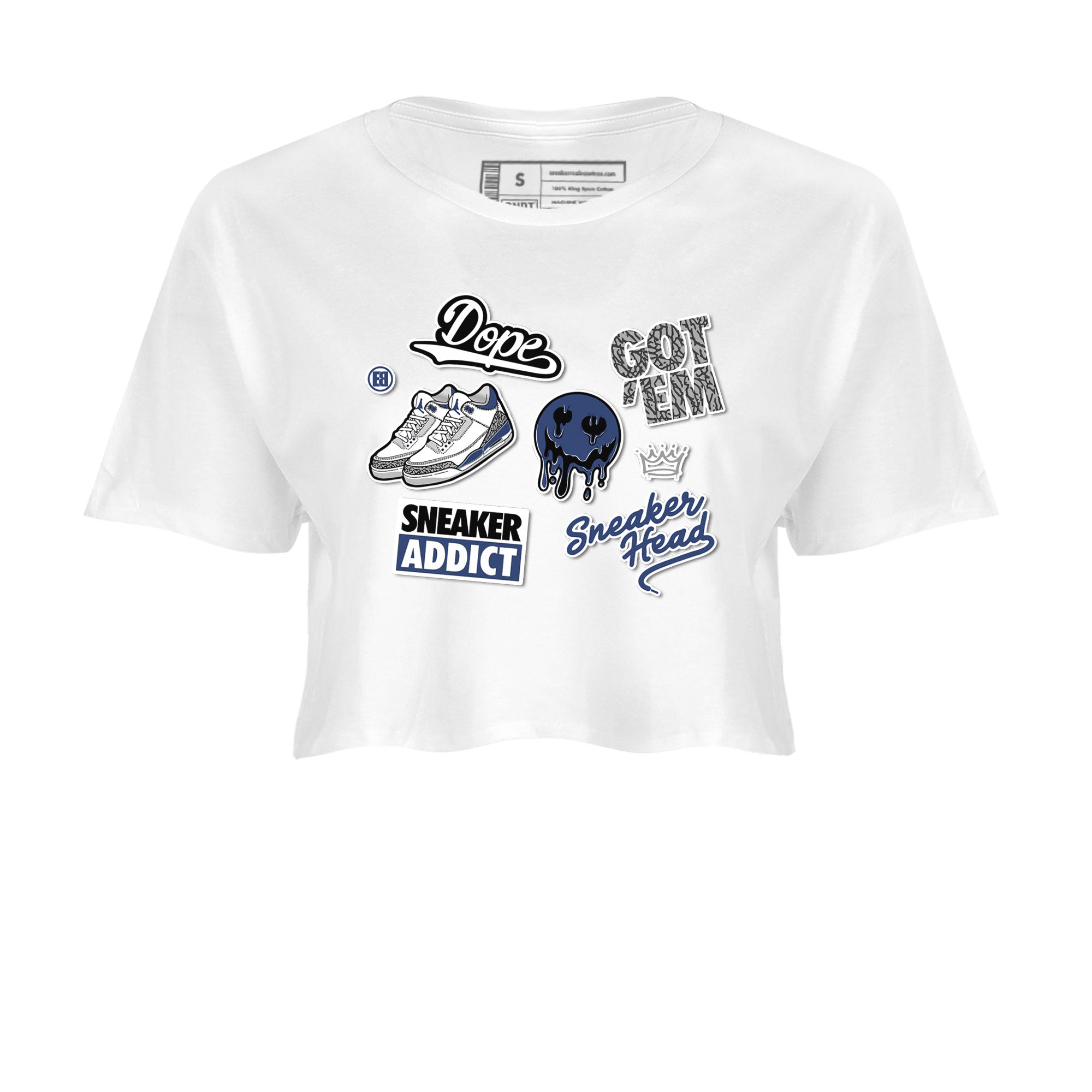 snkmatch Sticker snkmatch Women's Top - Air Jordan 3 Midnight Navy 2023