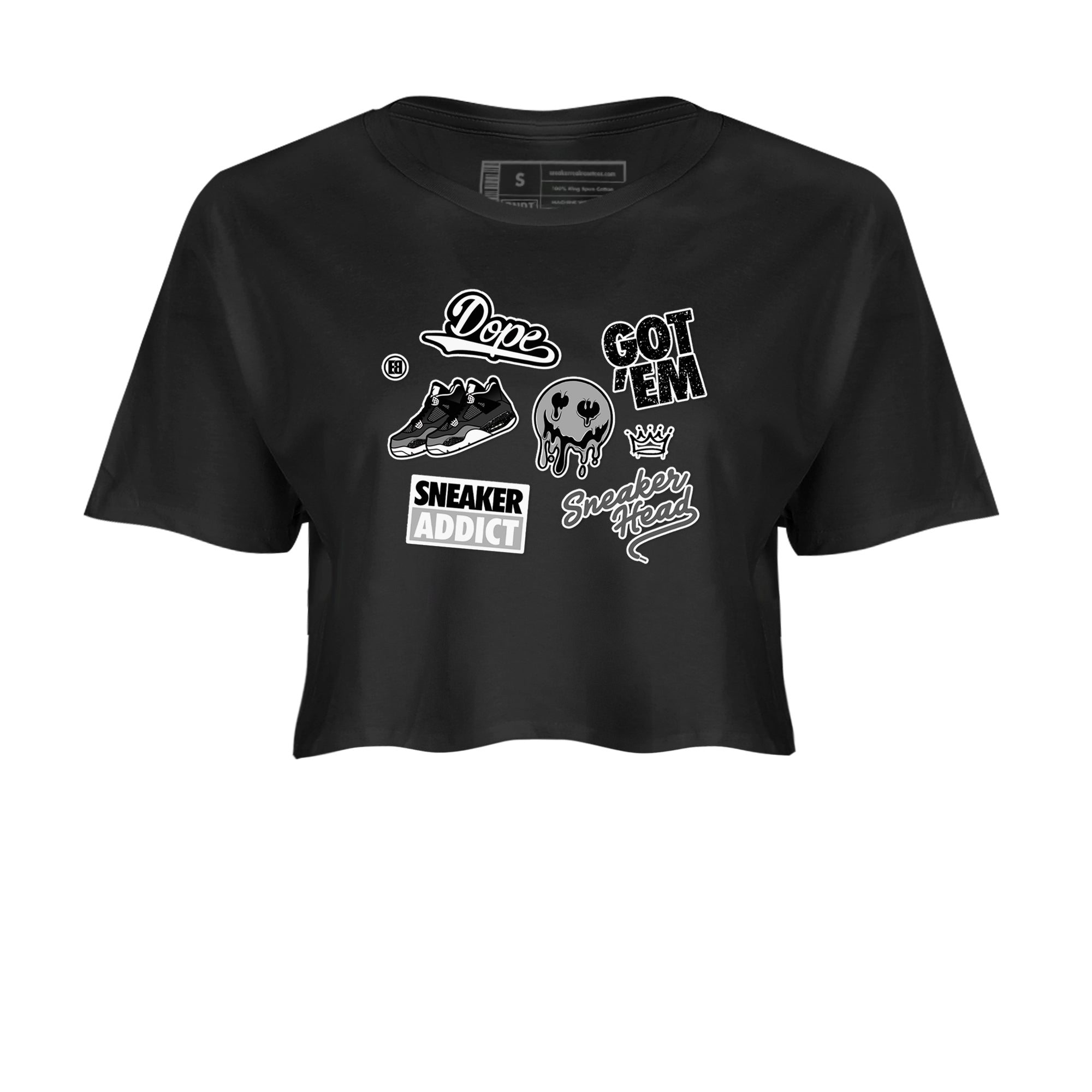snkmatch Sticker snkmatch Women's Top - Air Jordan 4 Fear