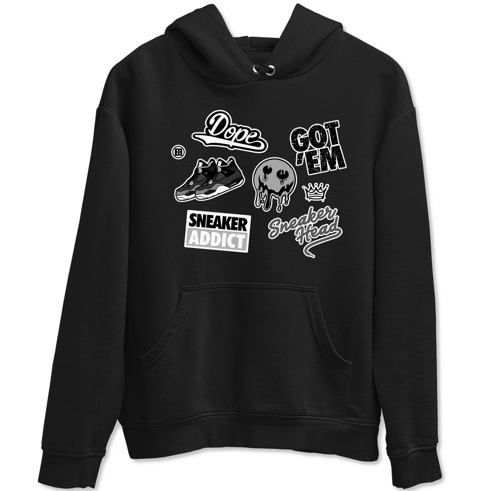 snkmatch Sticker snkmatch Tees - Air Jordan 4 Fear