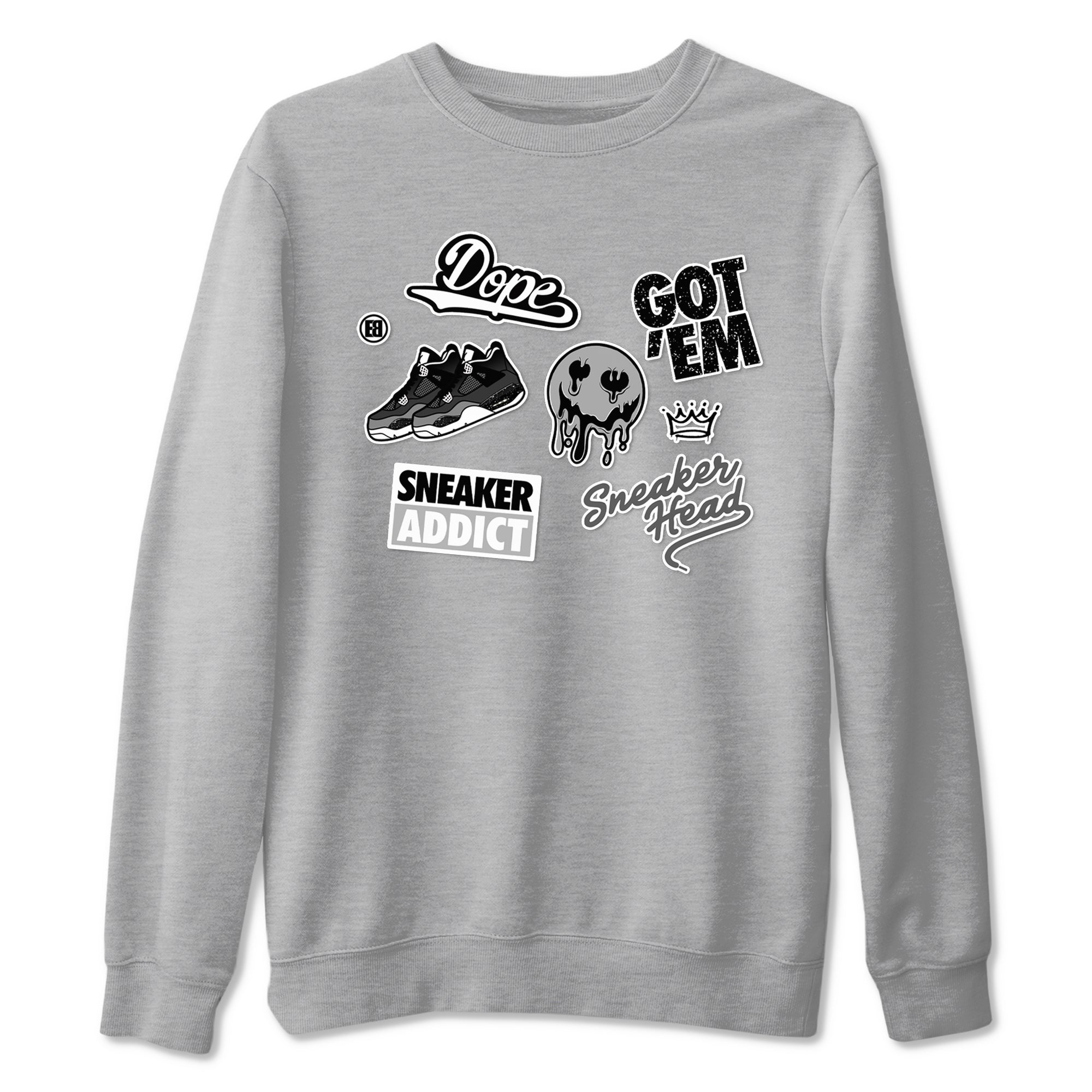 snkmatch Sticker snkmatch Tees - Air Jordan 4 Fear