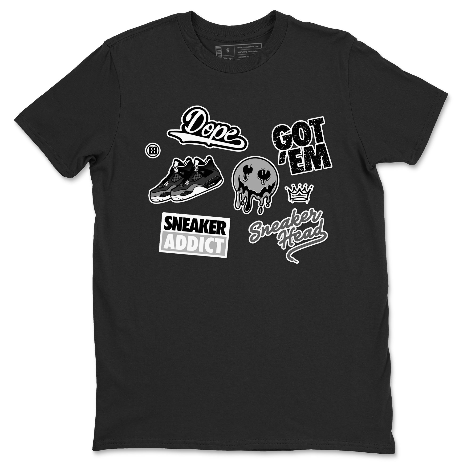 snkmatch Sticker snkmatch Tees - Air Jordan 4 Fear