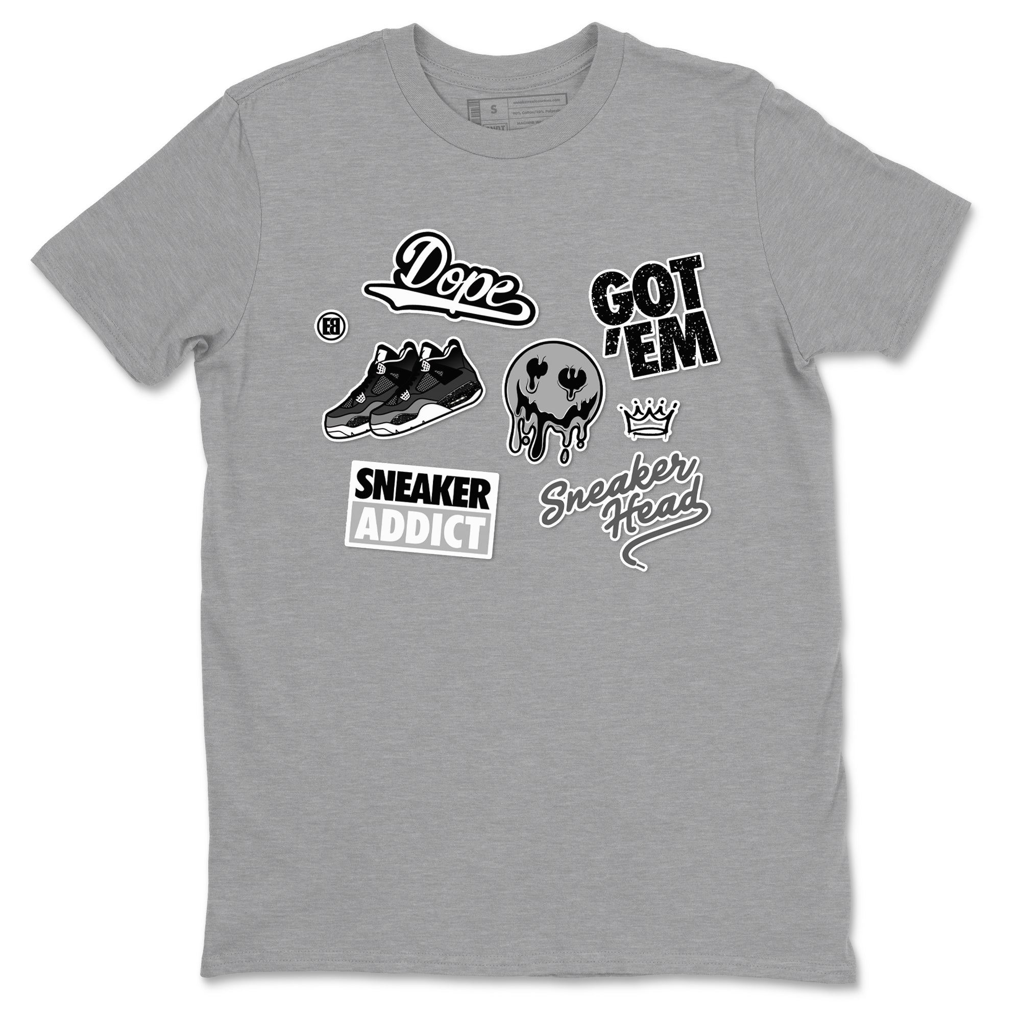 snkmatch Sticker snkmatch Tees - Air Jordan 4 Fear