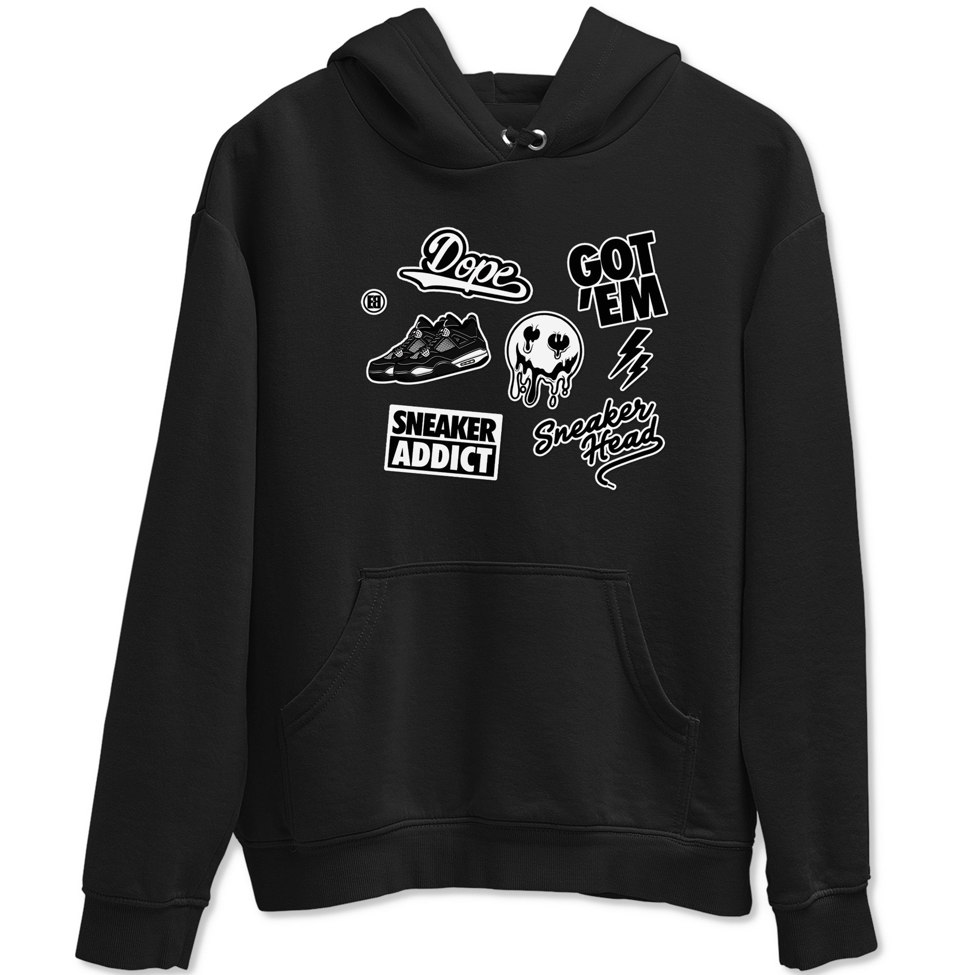 snkmatch Sticker snkmatch Tees - Air Jordan 4 White Thunder