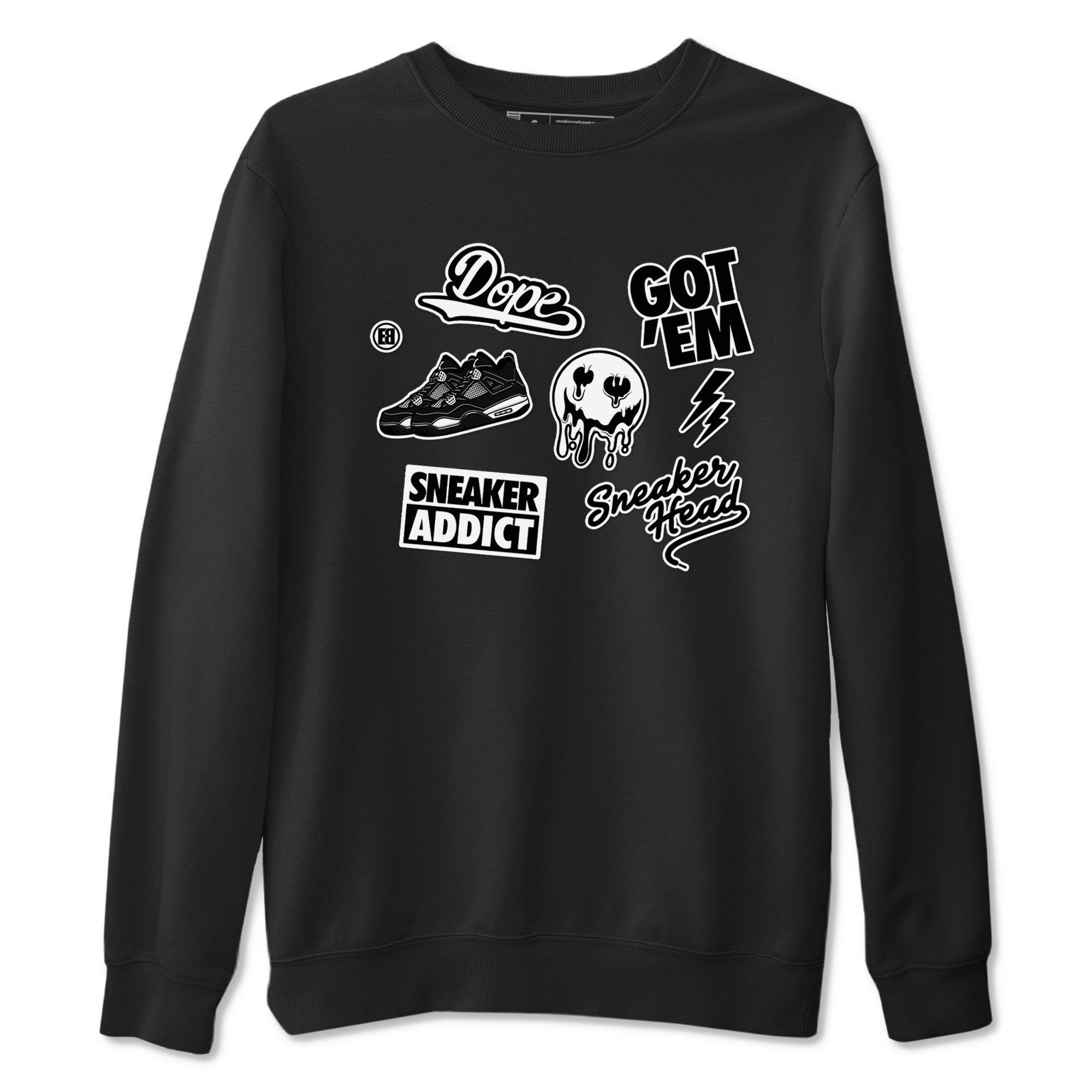 snkmatch Sticker snkmatch Tees - Air Jordan 4 White Thunder