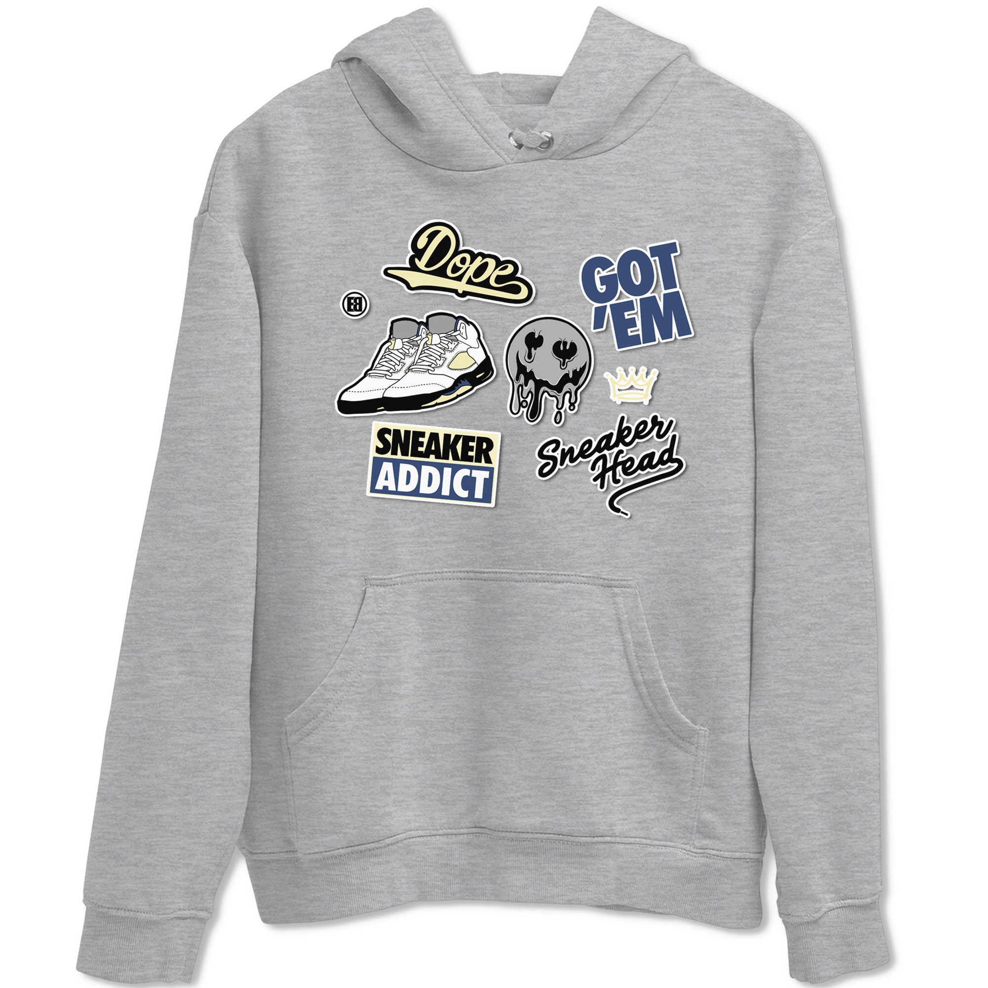 snkmatch Sticker snkmatch Tee - Air Jordan 5 A Ma Maniere x Photon Dust
