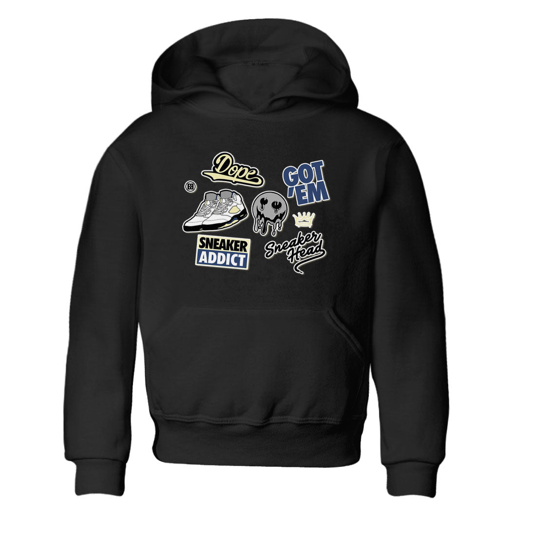 snkmatch Sticker snkmatch Tee Kids - Air Jordan 5 A Ma Maniere x Photon Dust