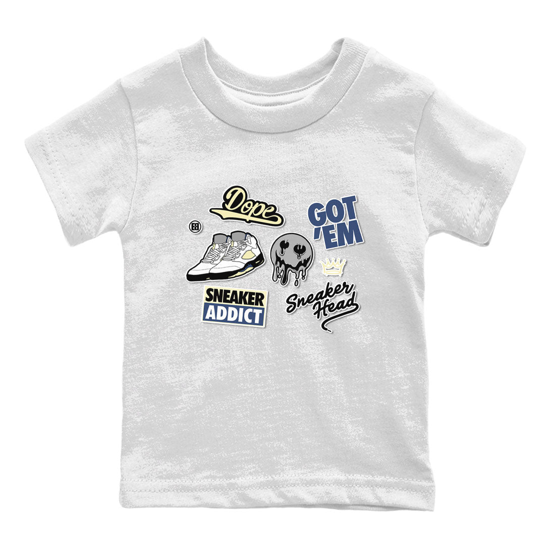 snkmatch Sticker snkmatch Tee Kids - Air Jordan 5 A Ma Maniere x Photon Dust