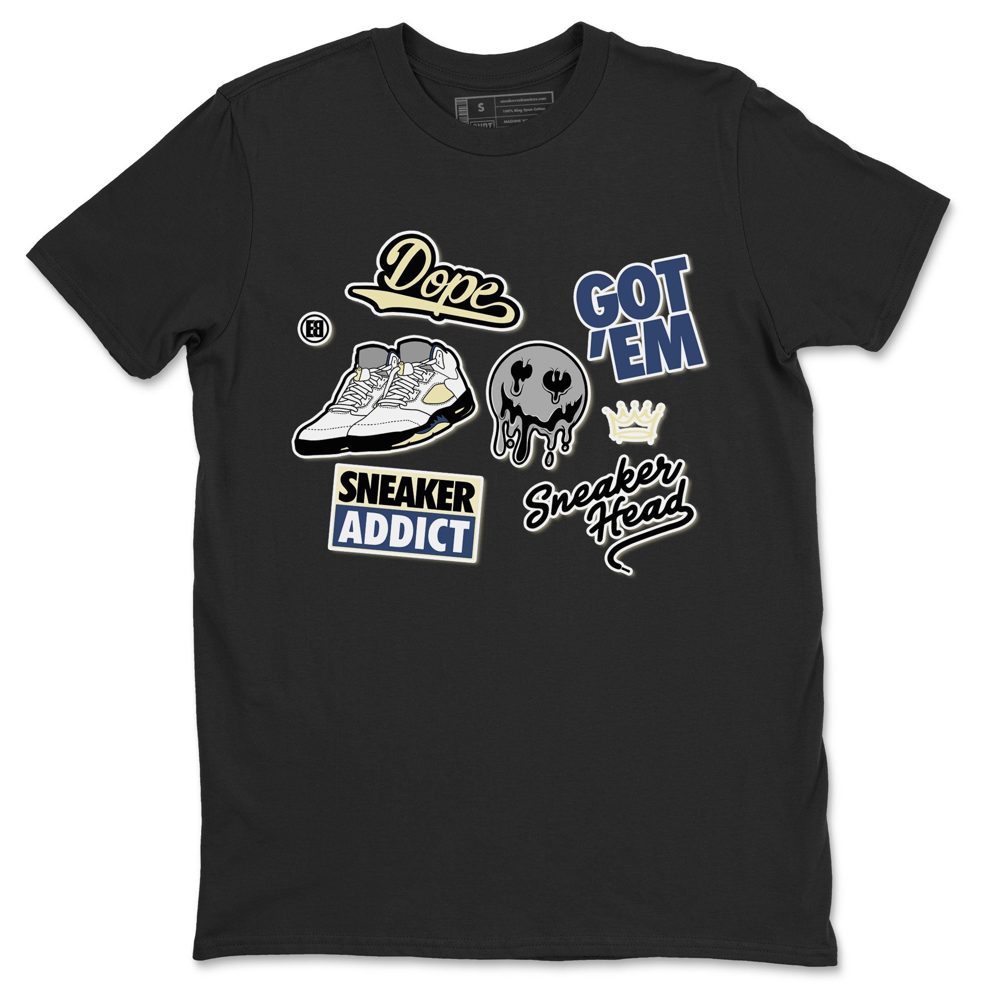 snkmatch Sticker snkmatch Tee - Air Jordan 5 A Ma Maniere x Photon Dust