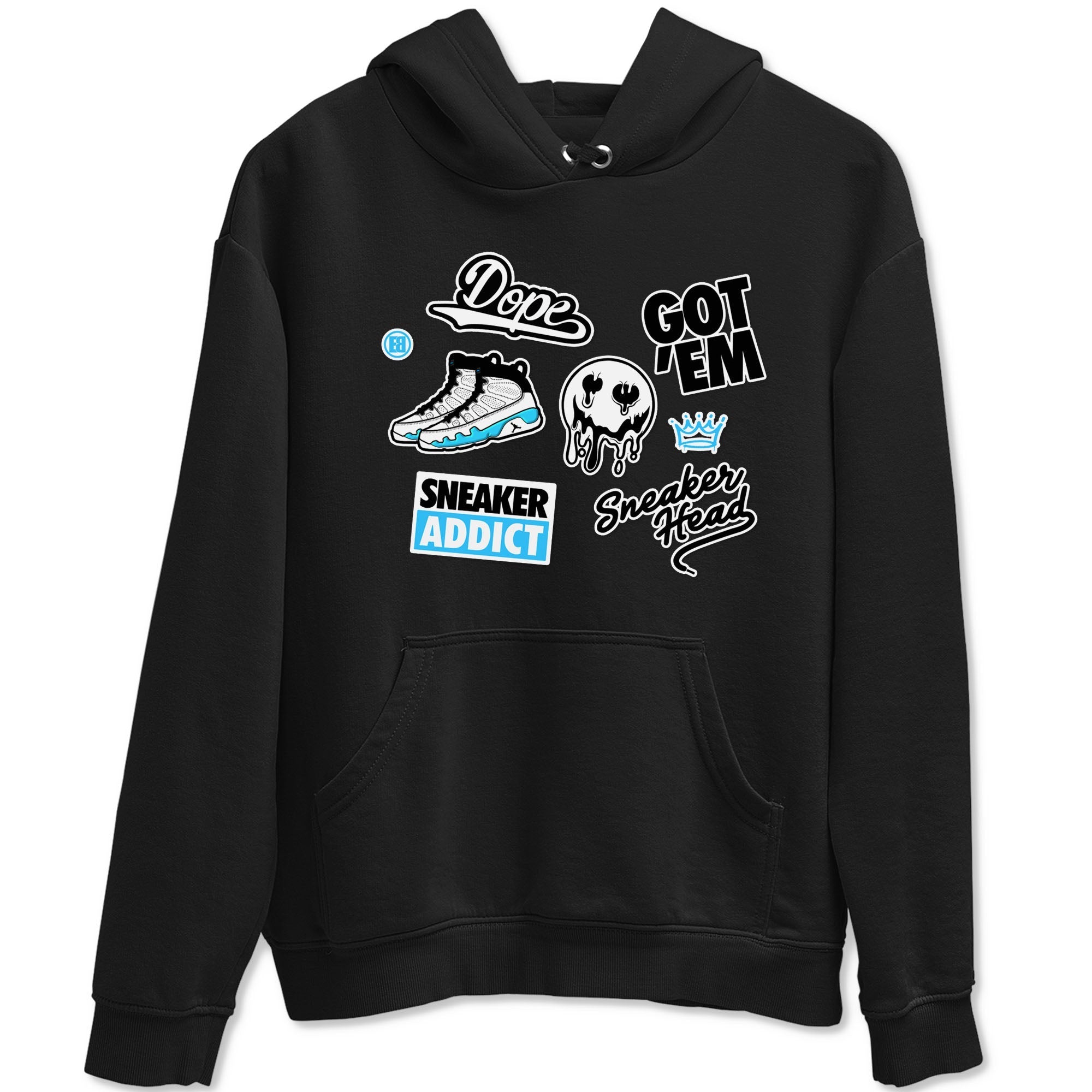 snkmatch Sticker snkmatch Tees - Air Jordan 9 Powder Blue